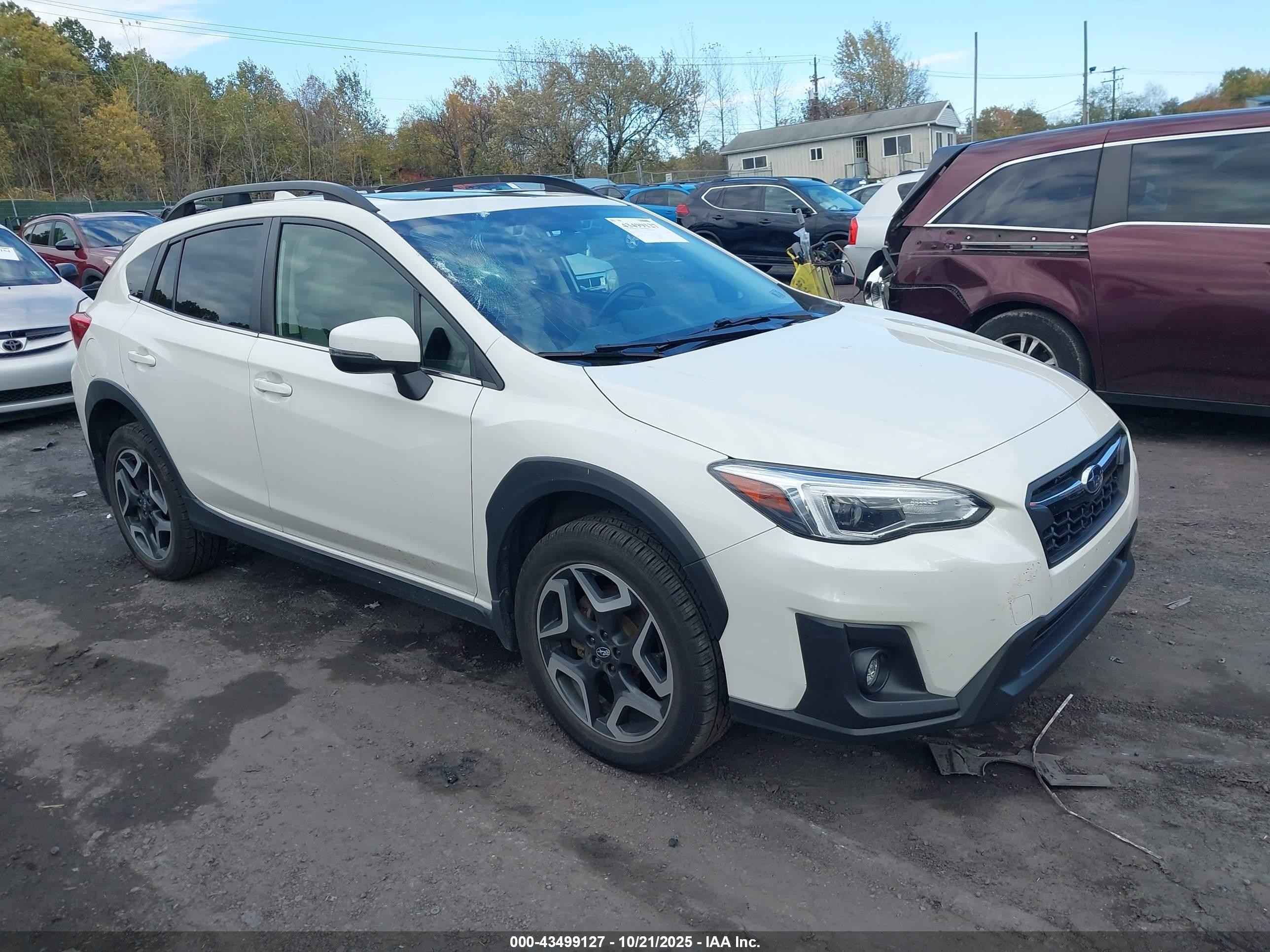 2020 Subaru Crosstrek Limited, VIN JF2GTAMC3L8257466 — Storm