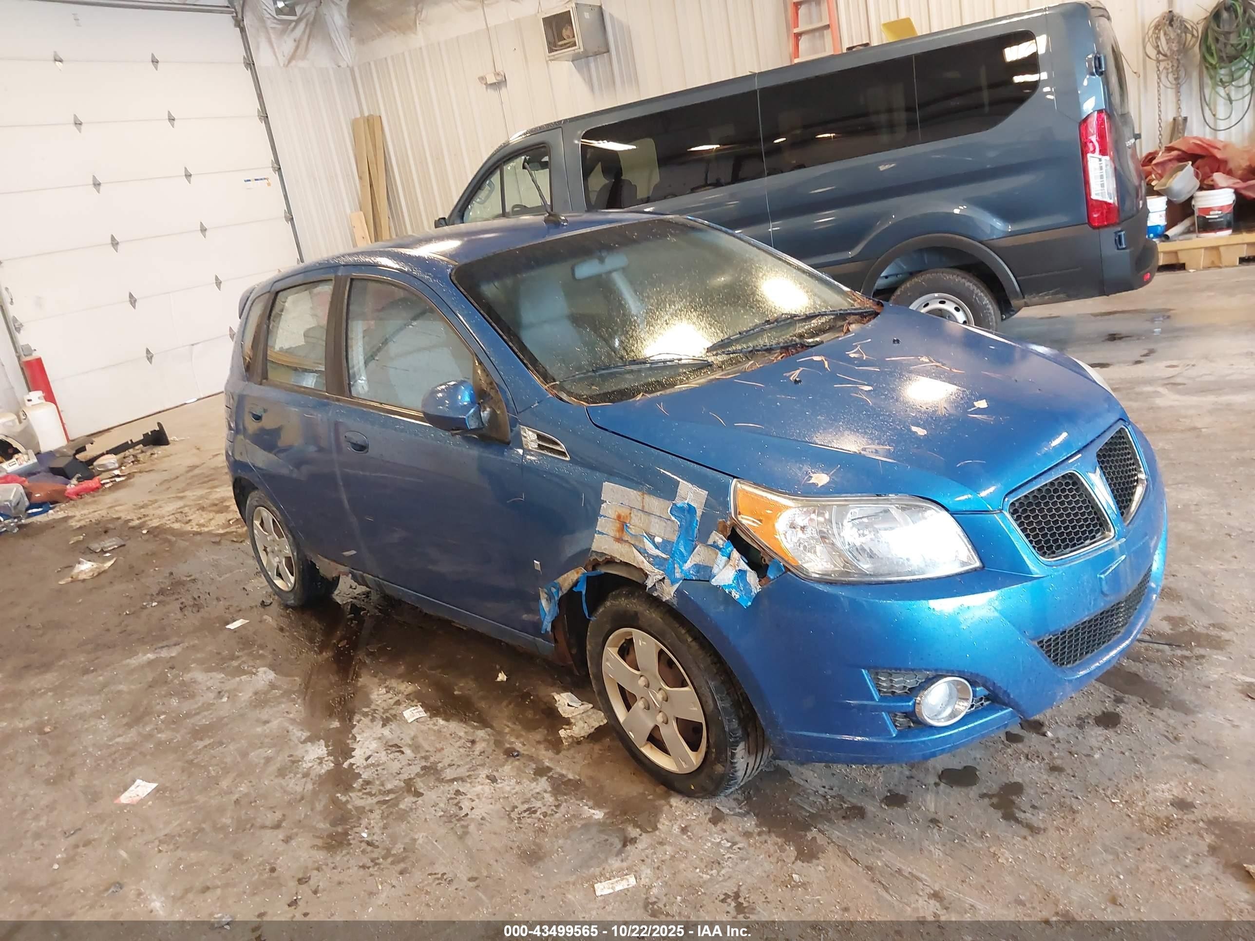 2009 Pontiac G3, VIN KL2TD66E19B647115 — Mechanical