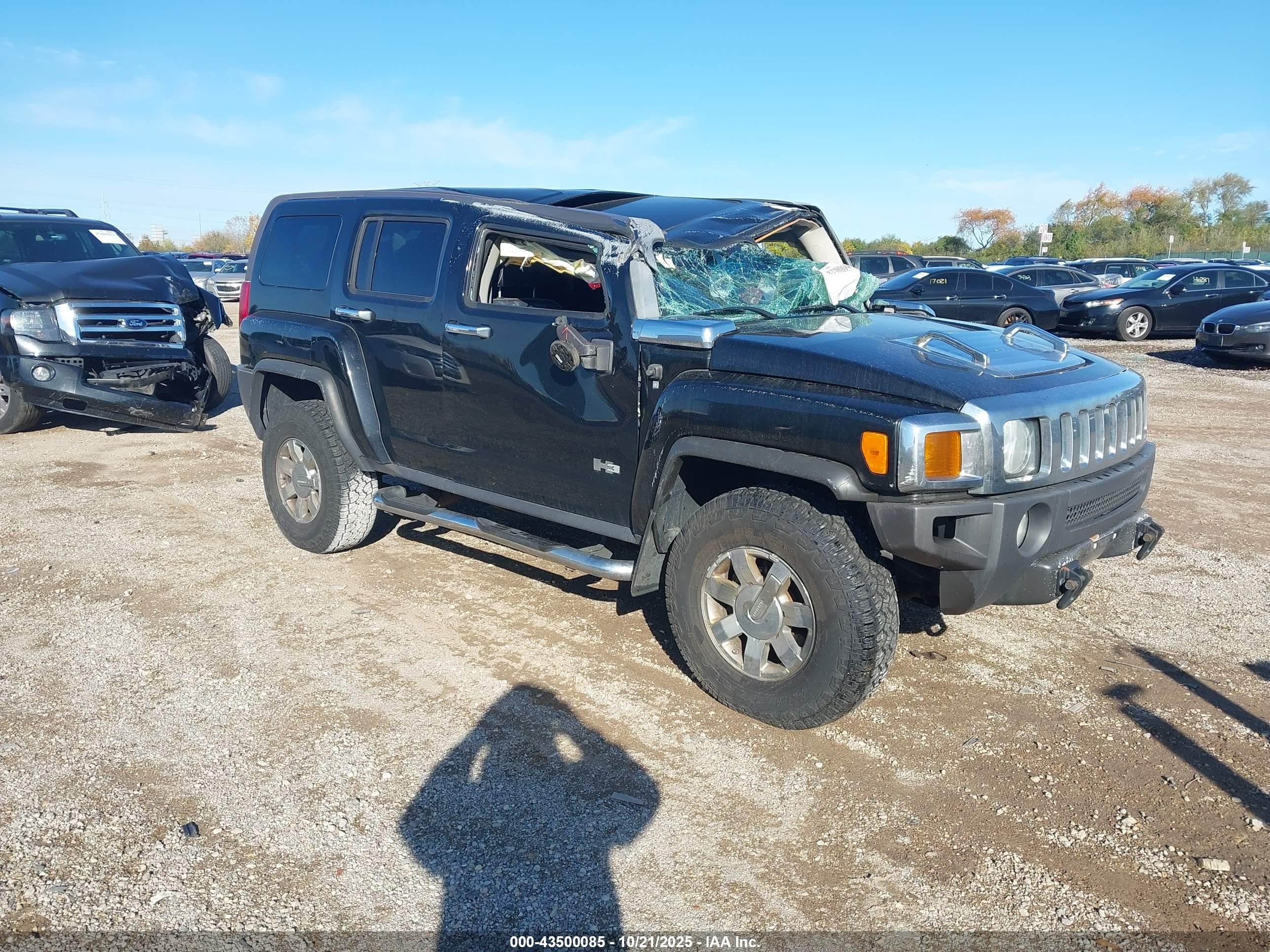 2006 Hummer H3, VIN 5GTDN136568269929 — Rollover