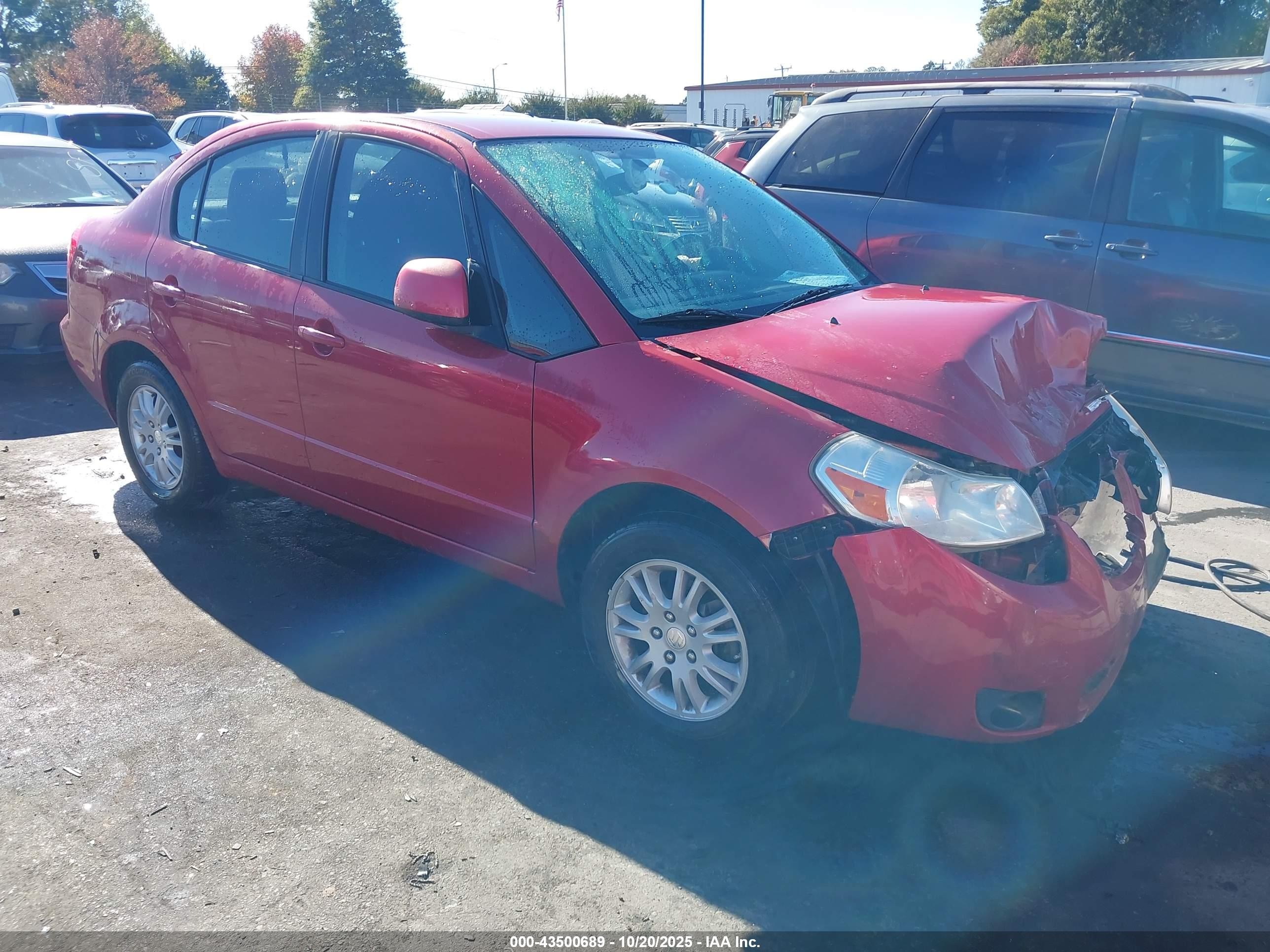 2013 Suzuki SX4 LE, VIN JS2YC5A36D6100855 — Front end