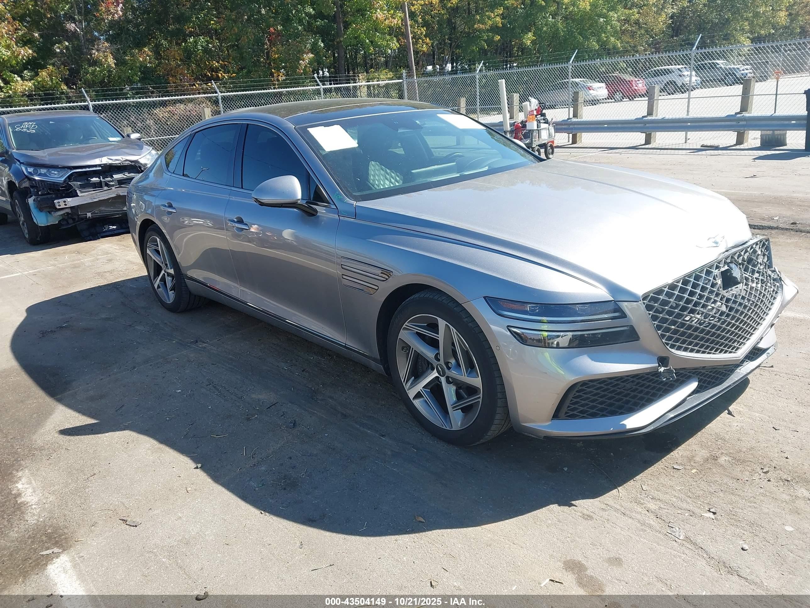 2023 Genesis G80 2.5T, VIN KMTGA4SCXPU156304 — Front end