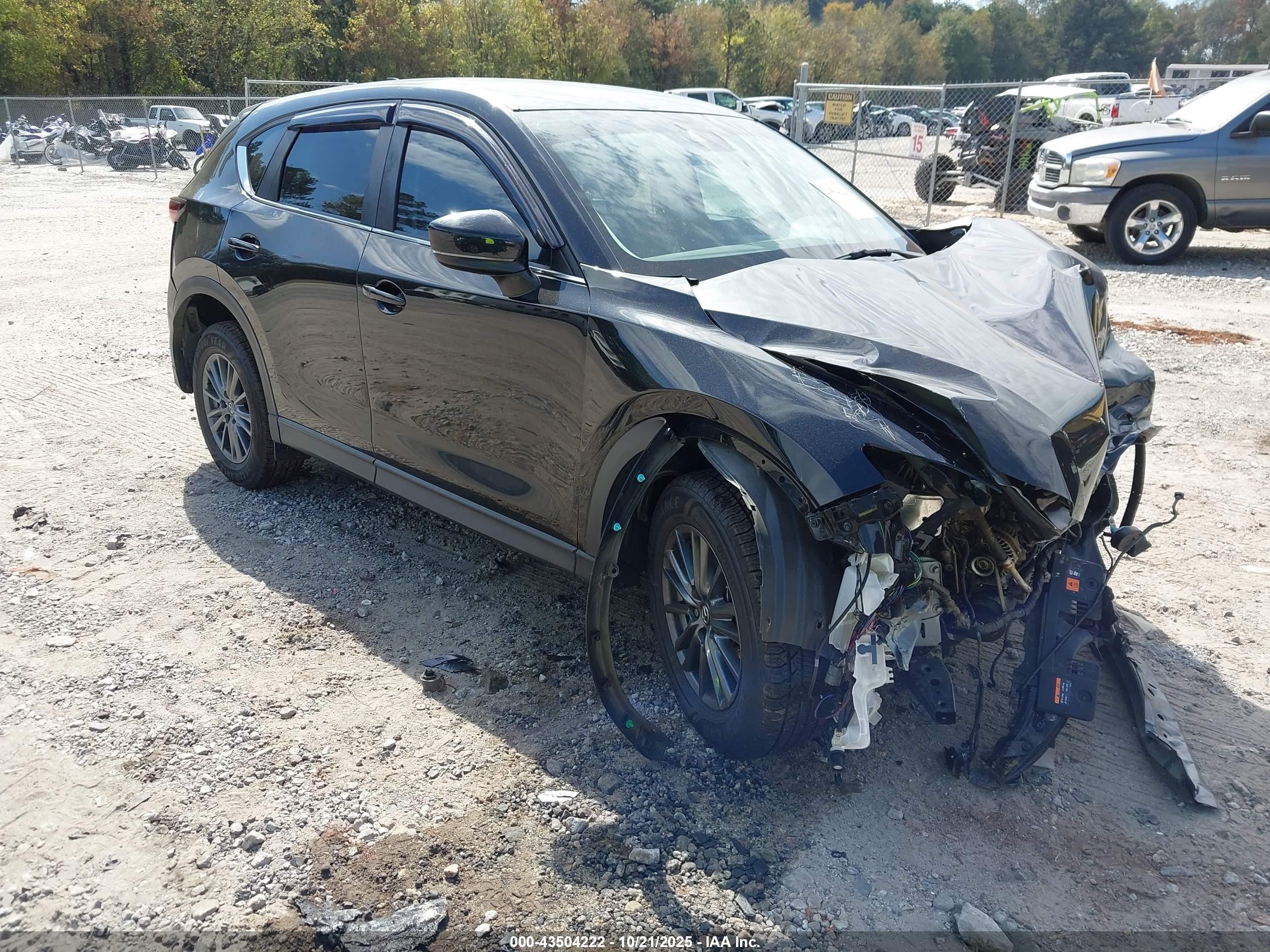 2021 Mazda CX-5 Carbon Edition, VIN JM3KFACM8M0459365 — Front end