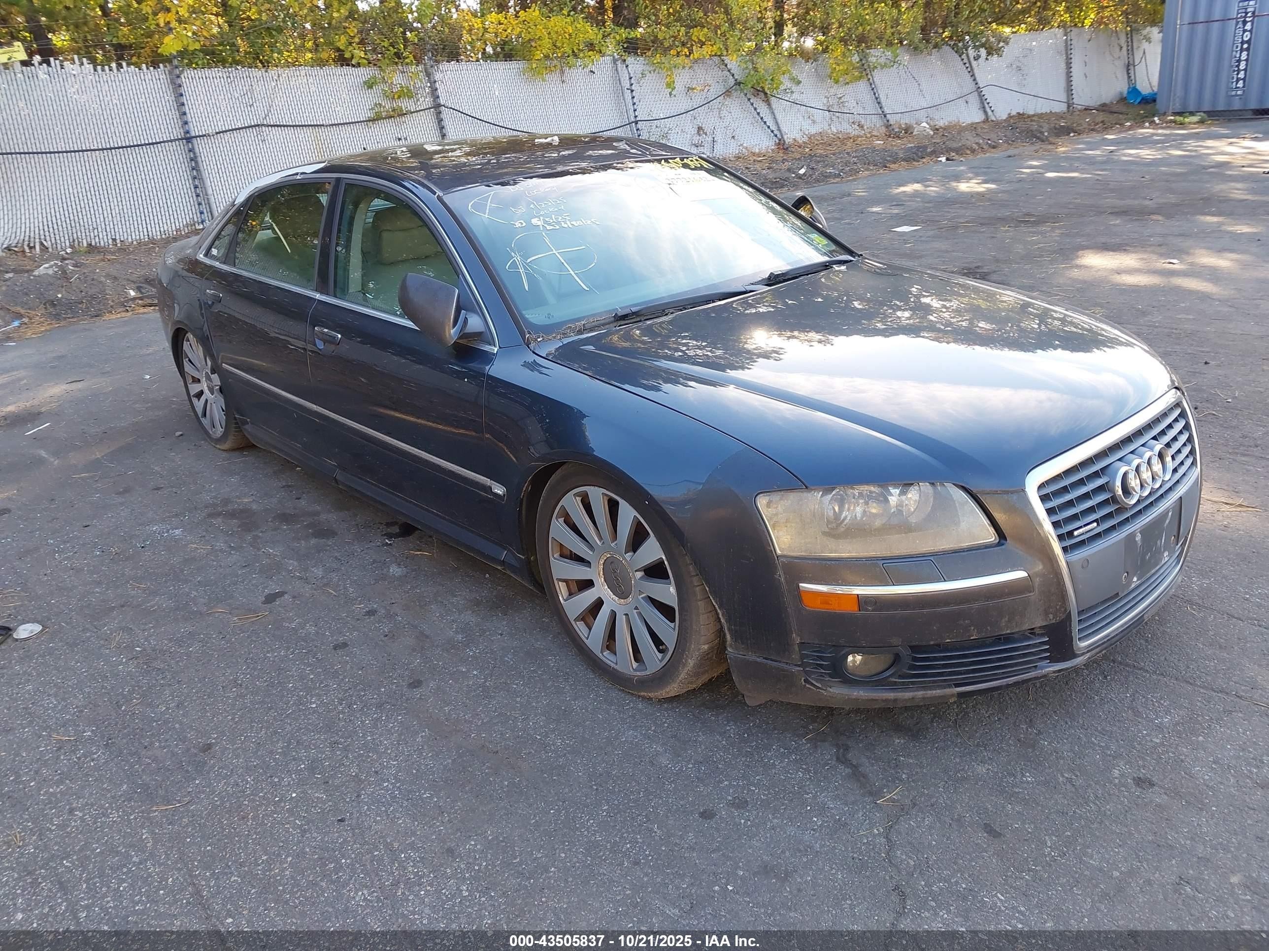 2007 Audi A8 4.2L, VIN WAUMV44E97N014098 — Undercarriage