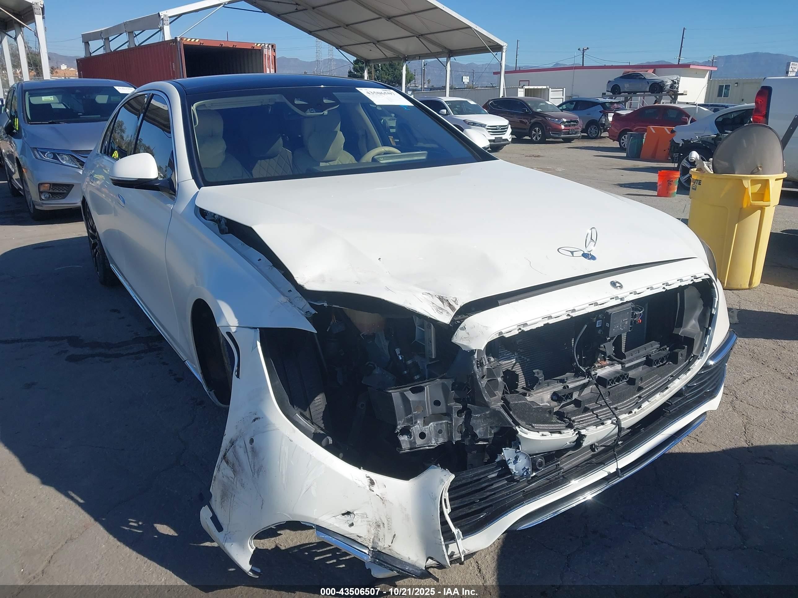 2023 Mercedes-Benz S 580, VIN W1K6G7GB6PA181069 — Front end