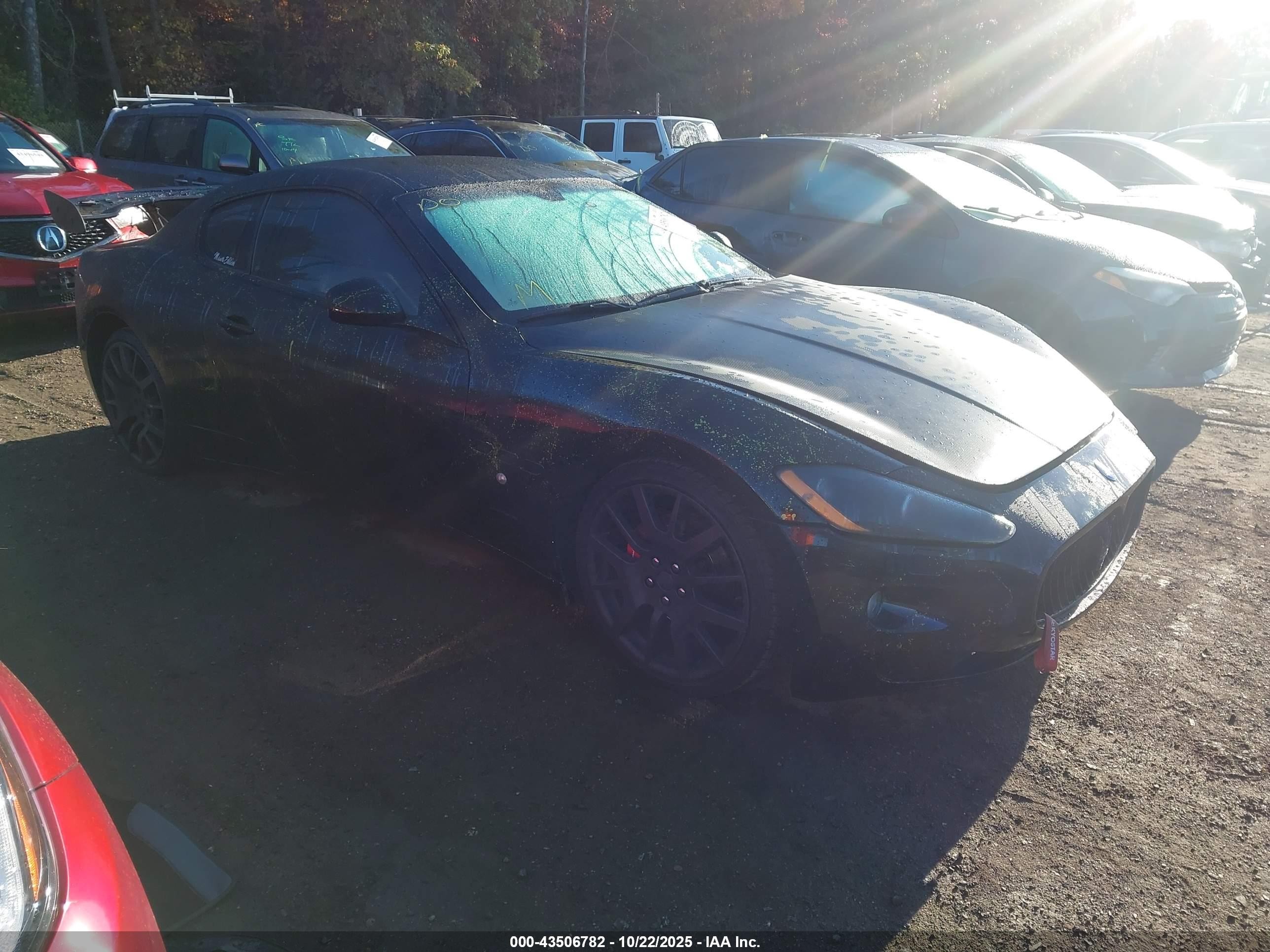 2008 Maserati GranTurismo, VIN ZAMGJ45A180037585 — Front end