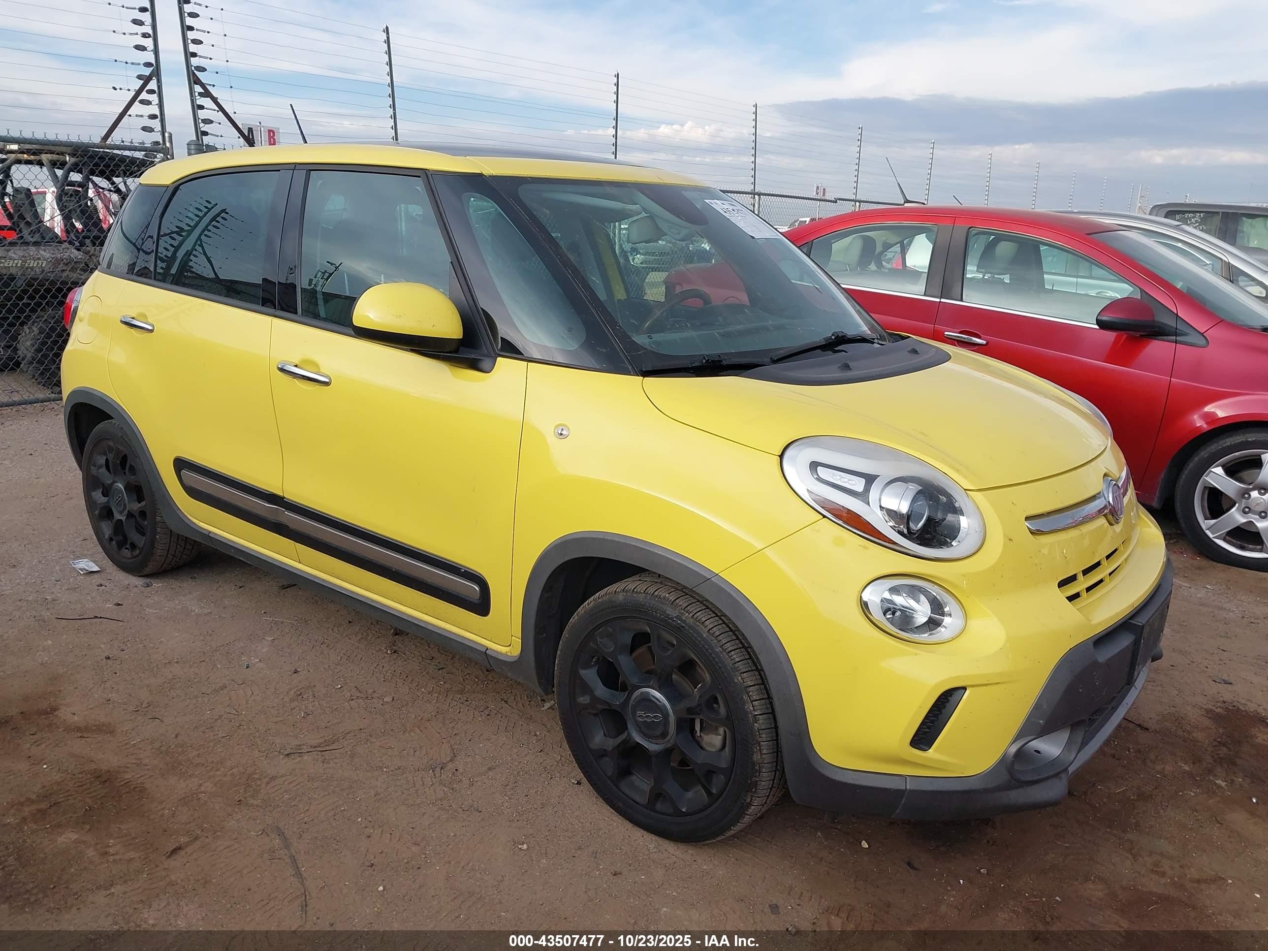 2015 FIAT 500L Urbana Trekking, VIN ZFBCFADHXFZ033516 — Undercarriage