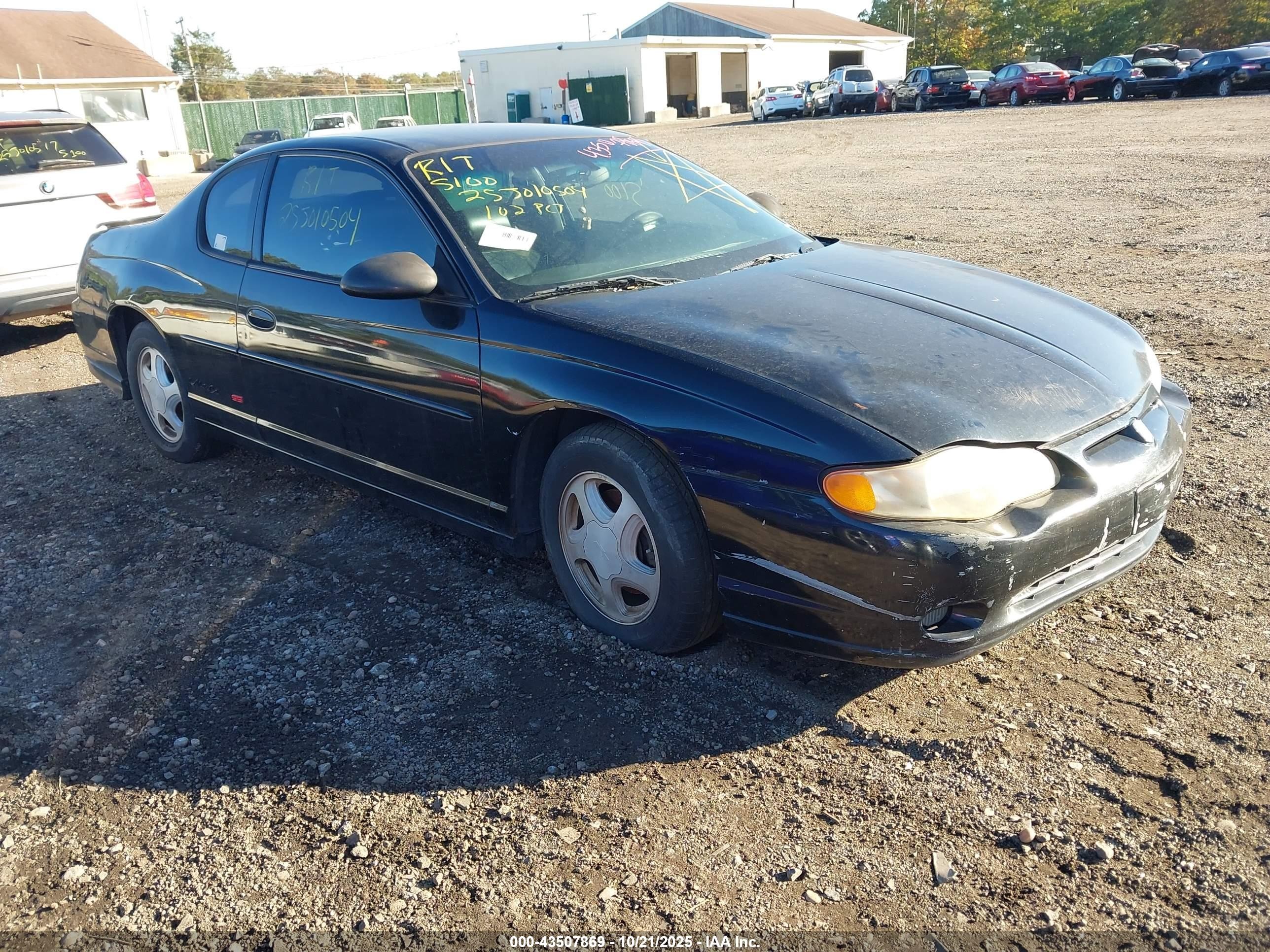 2003 Chevrolet Monte Carlo SS, VIN 2G1WX12K539219419 — All over