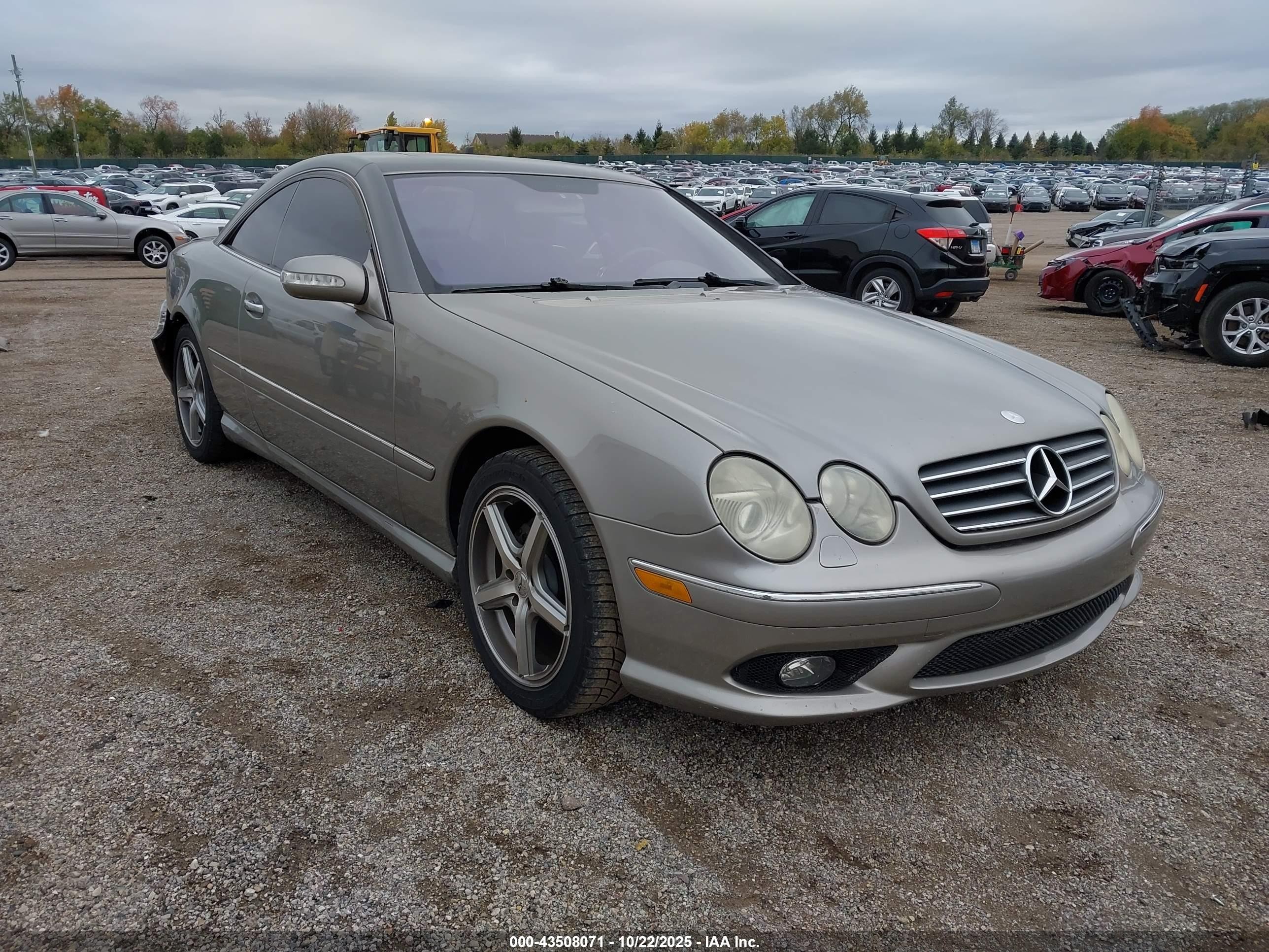 2006 Mercedes-Benz CL 500, VIN WDBPJ75J56A047953 — Rear end