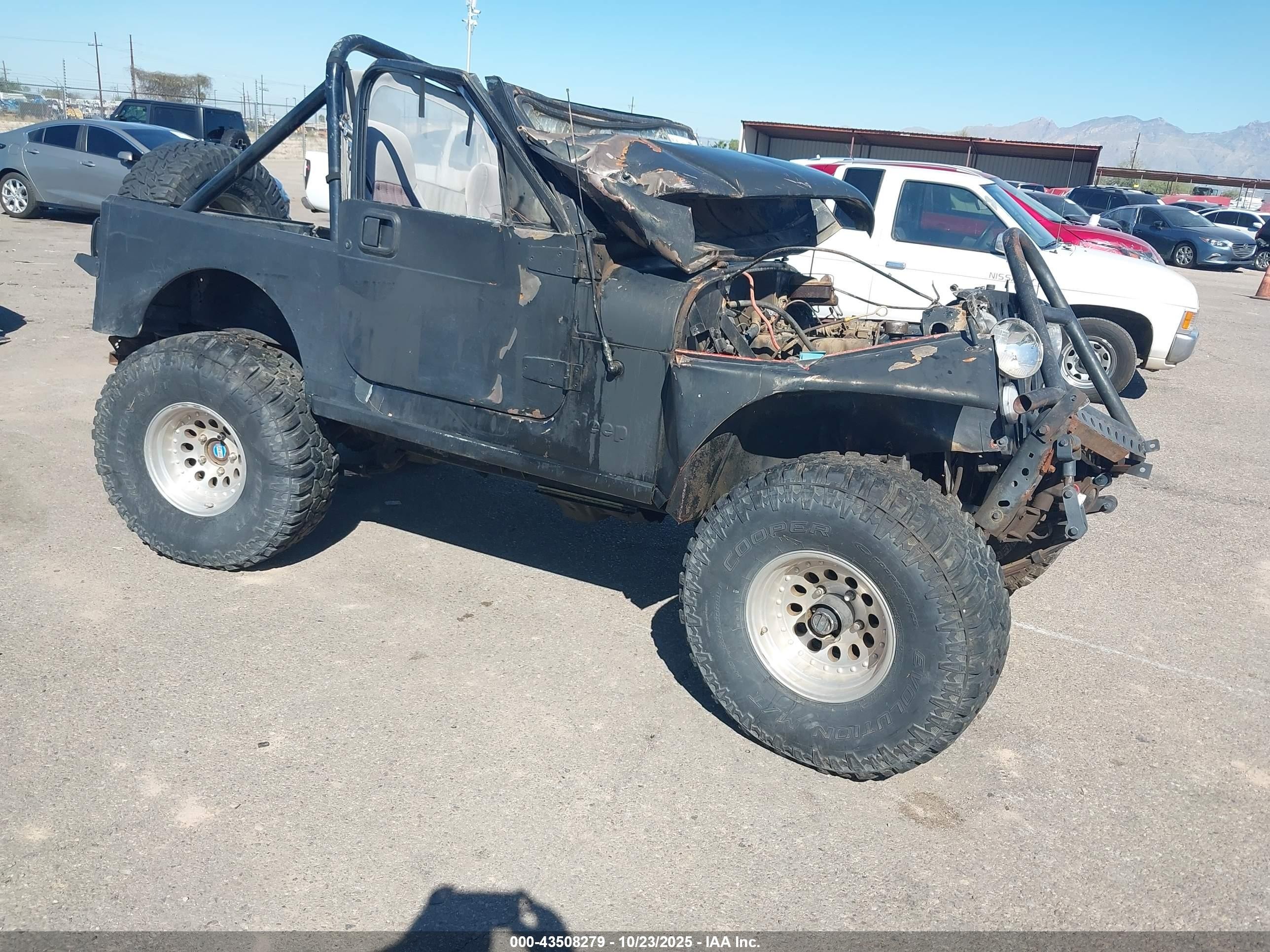 1984 Jeep CJ, VIN 1JCCM87E0ET025406 — Опрокидывание