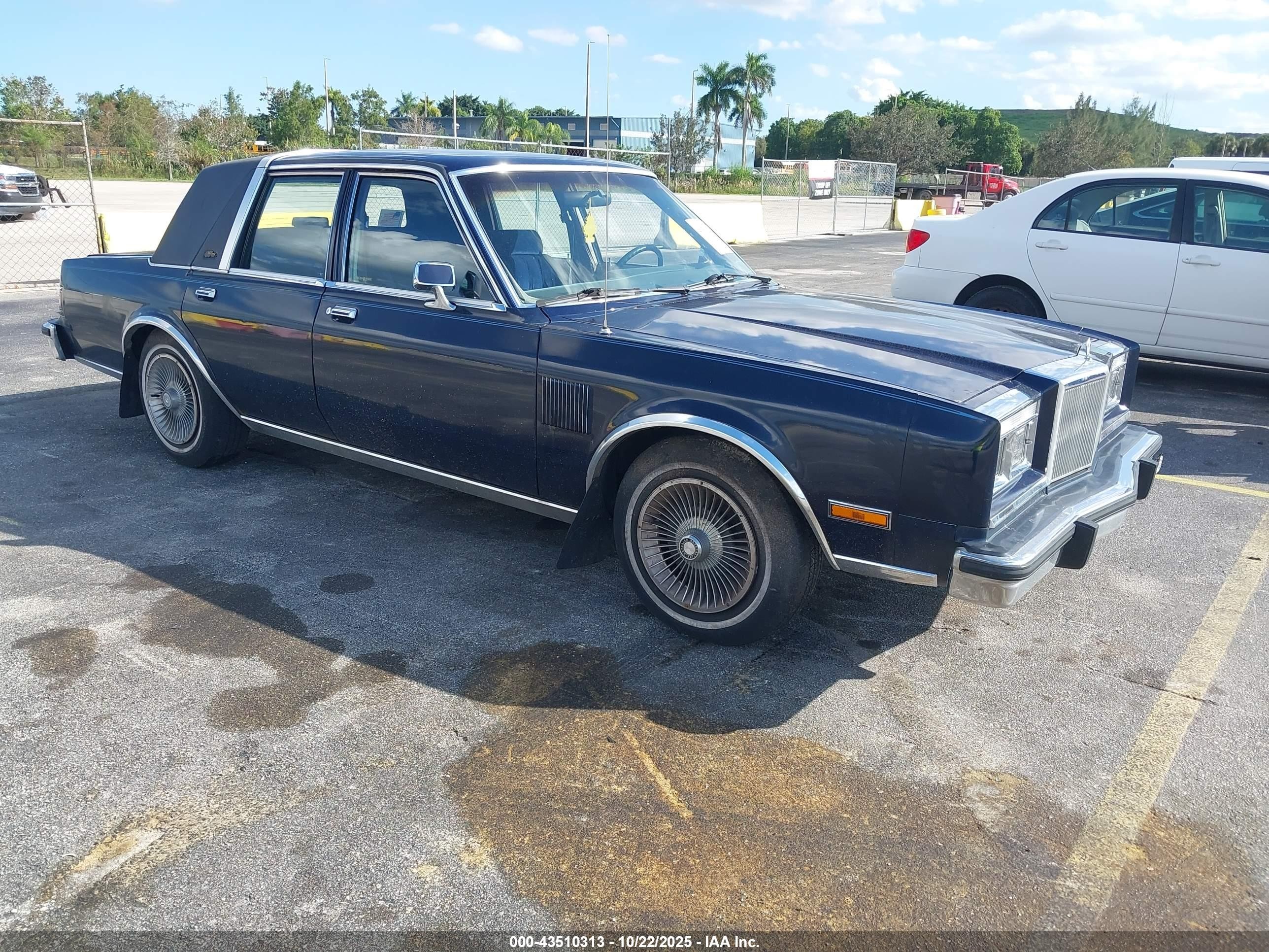 1987 Chrysler New Yorker, VIN 1C3BF66P6HX747575 — Обычный износ