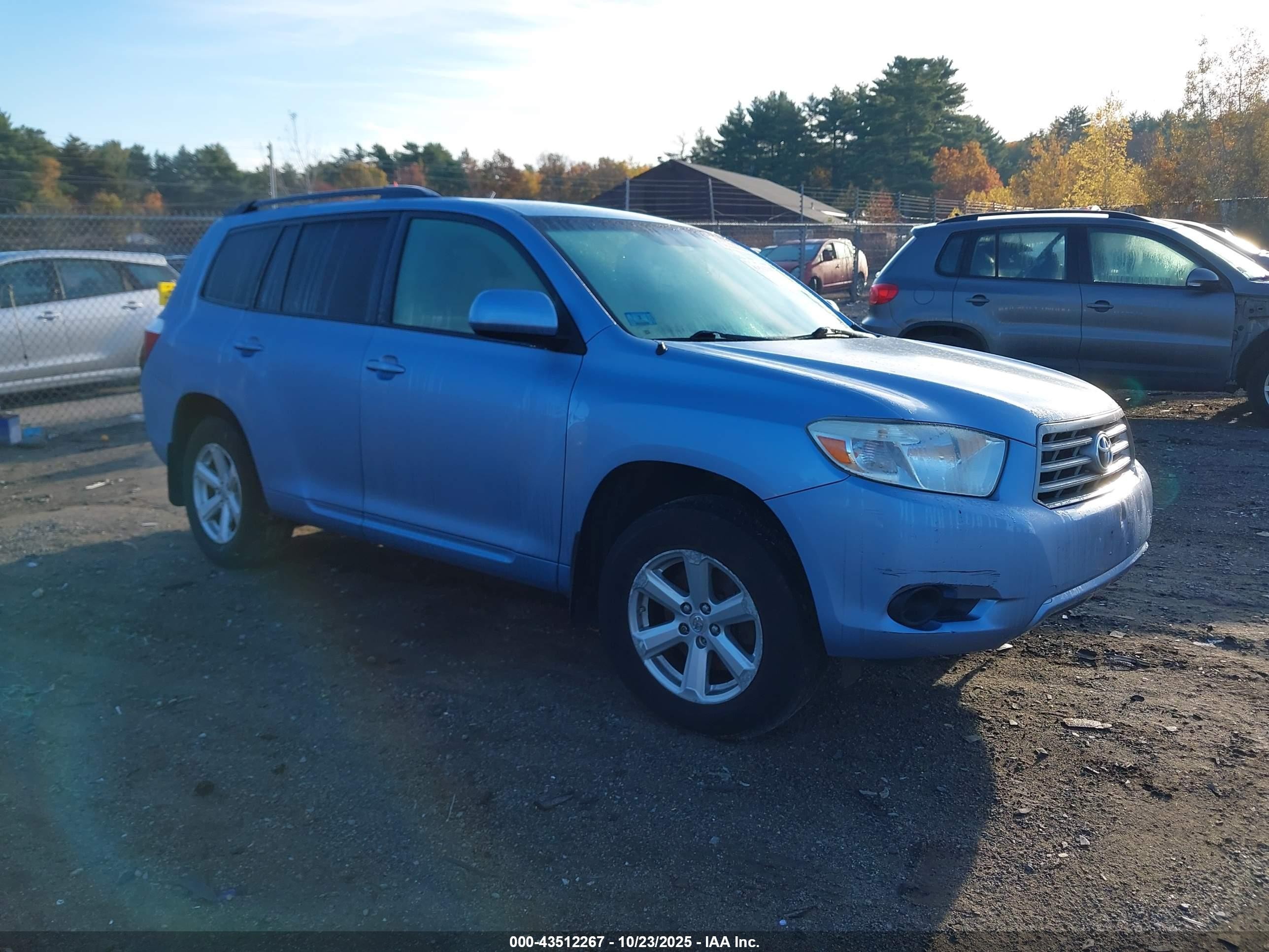 2009 Toyota Highlander, VIN JTEES41A092146250 — Rear end