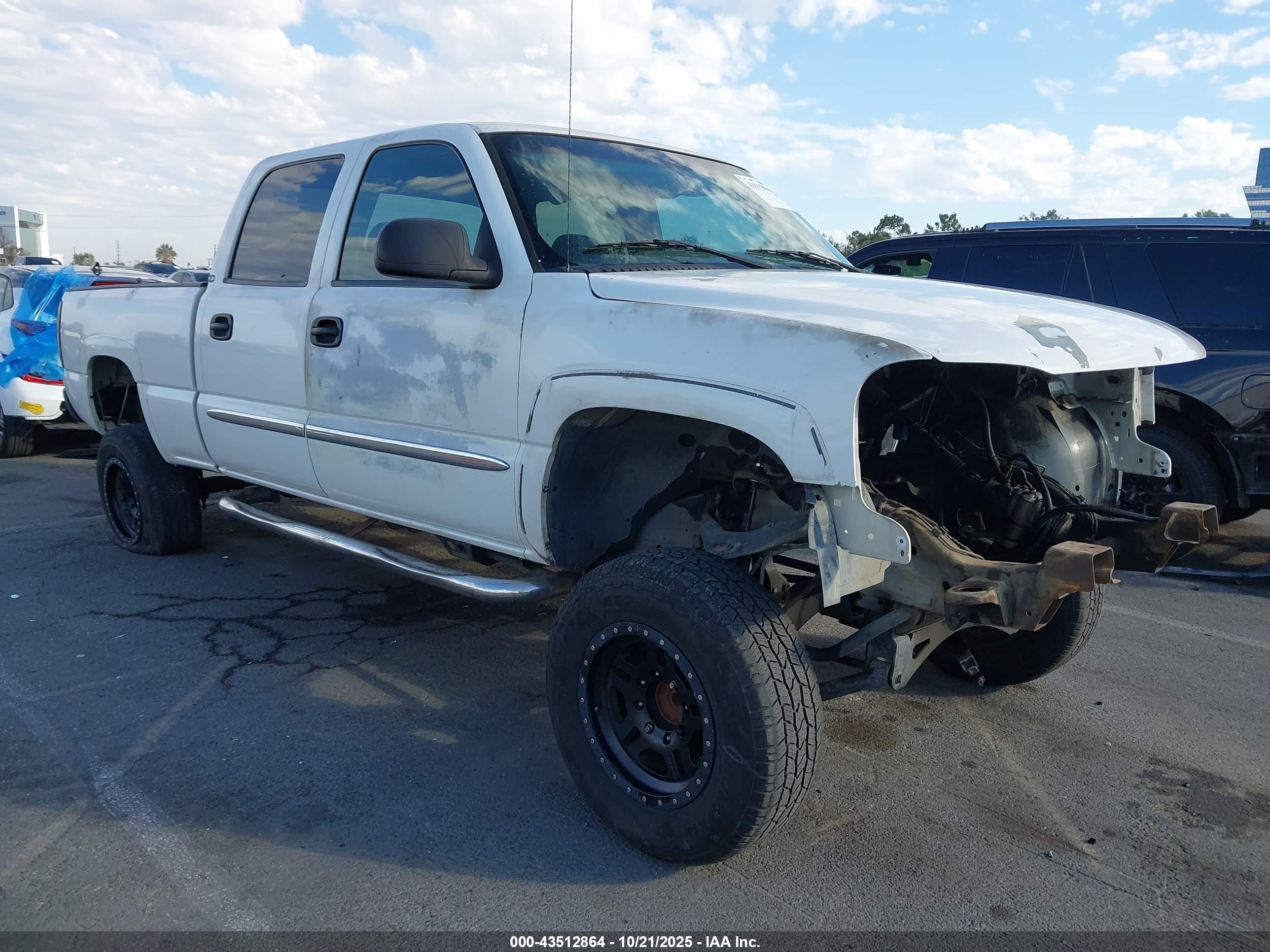 2006 GMC Sierra 1500HD Classic SLE1, VIN 1GTGC13U46F203666 — Theft recovery
