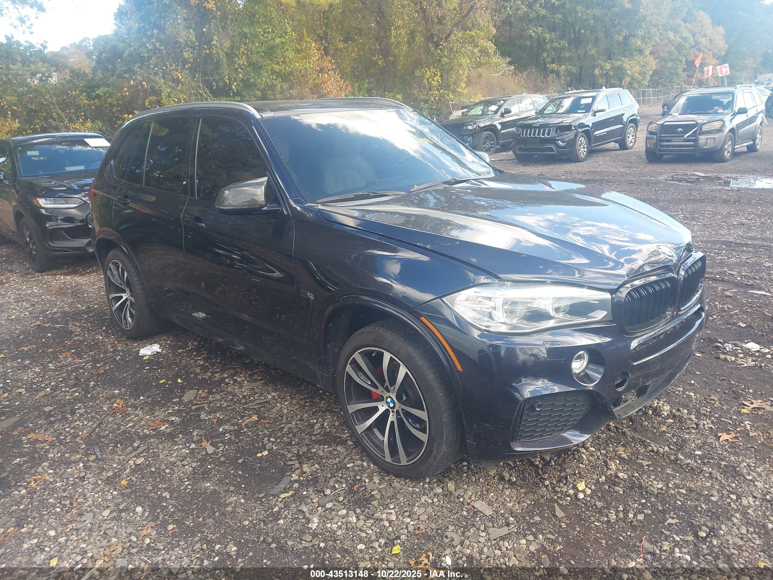 2015 BMW X5 xDrive35i, VIN 5UXKR0C53F0P15402 — Front end