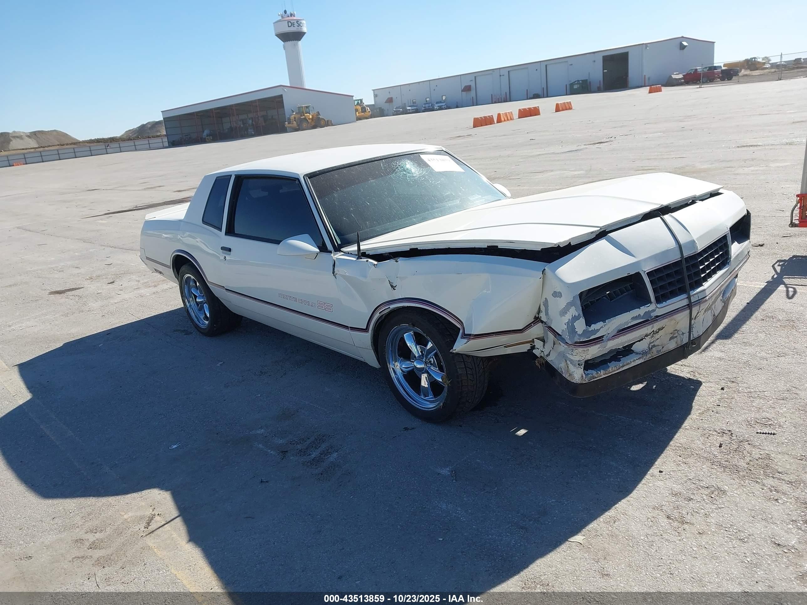 1986 Chevrolet Monte Carlo Sport, VIN 1G1GZ37G9GR209728 — Front end