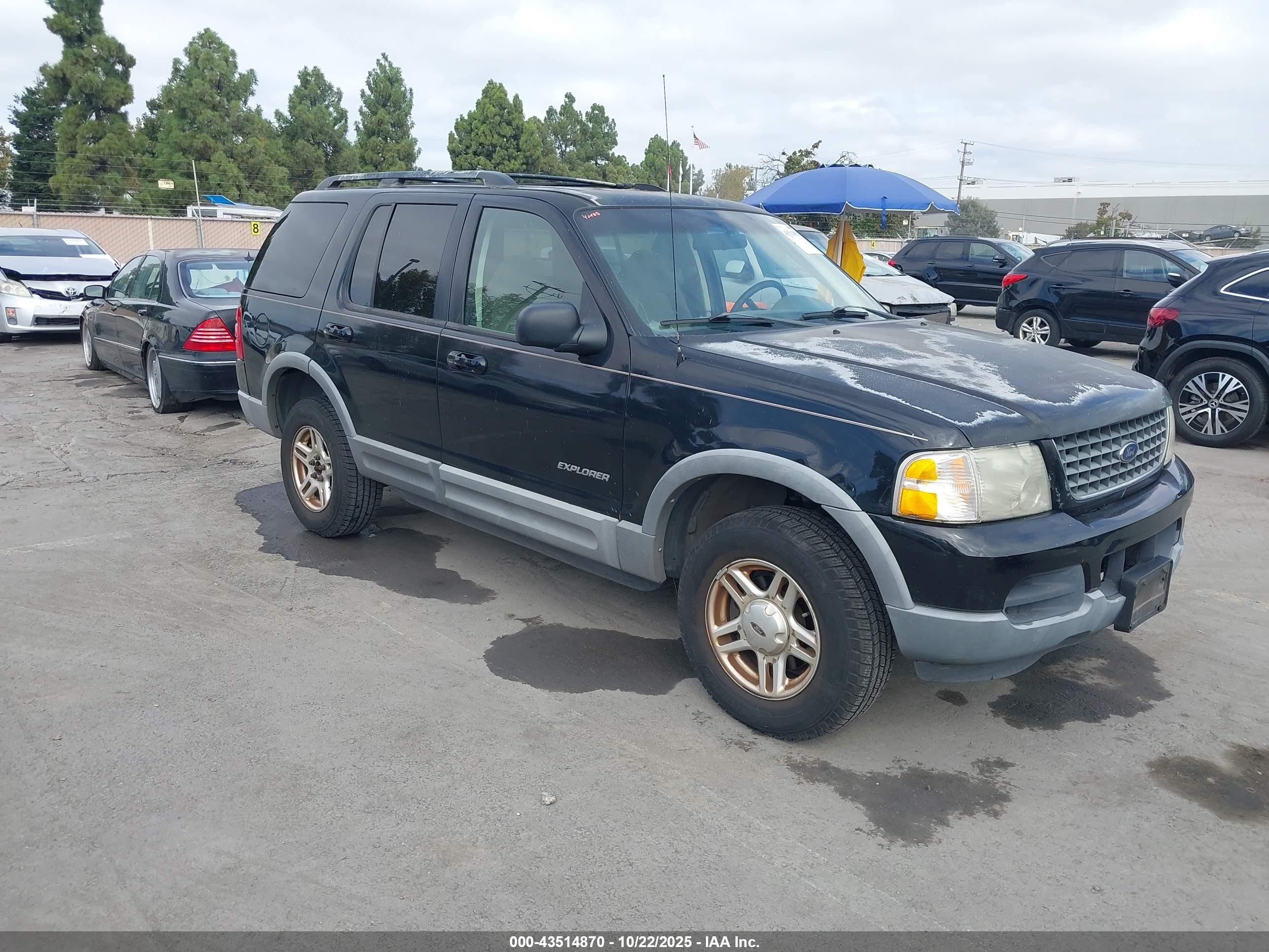 2002 Ford Explorer XLT, VIN 1FMZU63E02ZA54219 — Rear end