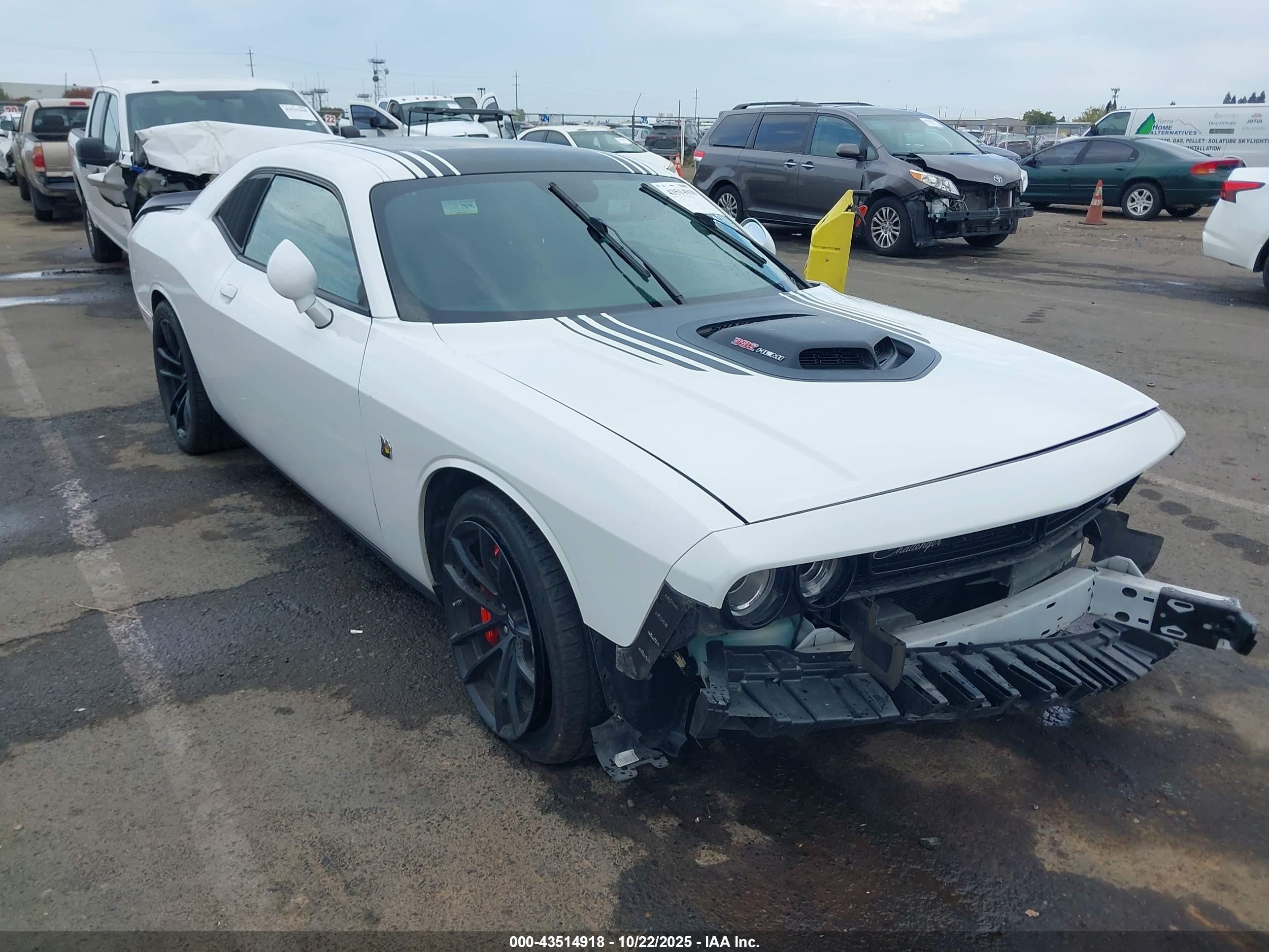 2019 Dodge Challenger R/T Scat Pack, VIN 2C3CDZFJ5KH595355 — Rear end
