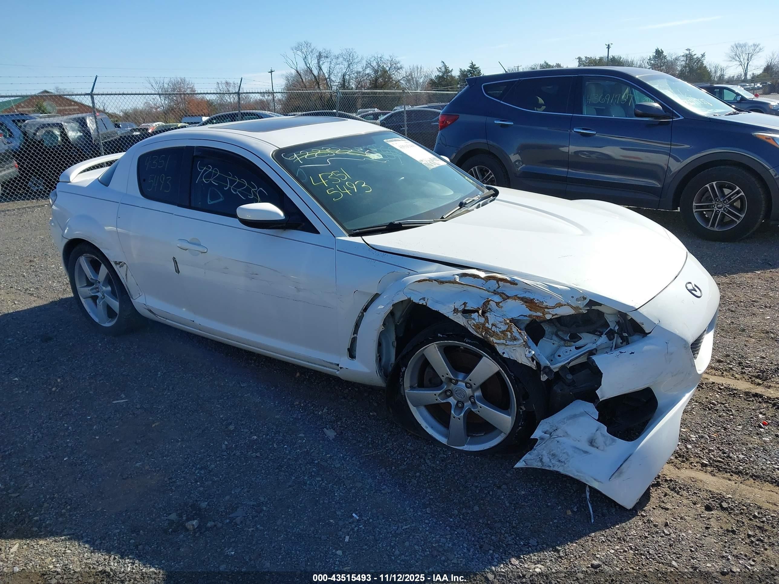 2007 Mazda RX-8 Touring, VIN JM1FE173870211894 — Front end
