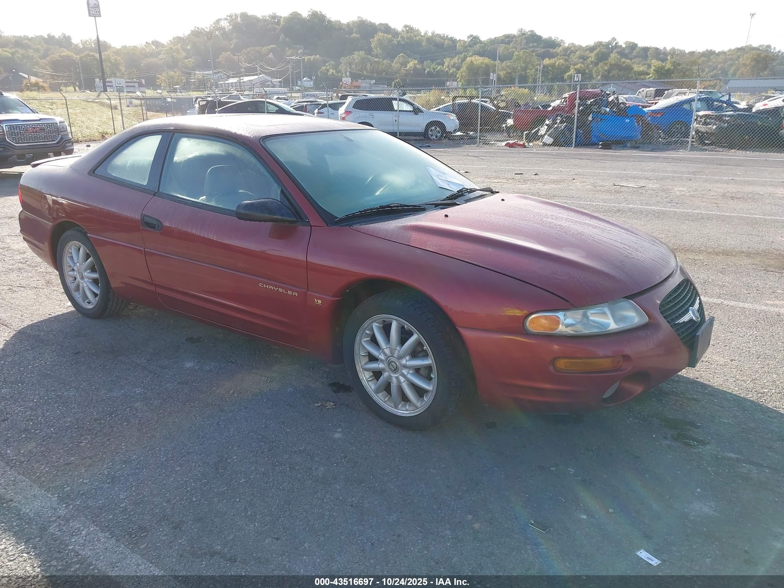 1998 Chrysler Sebring LXi, VIN 4C3AU52N3WE027514 — Обычный износ