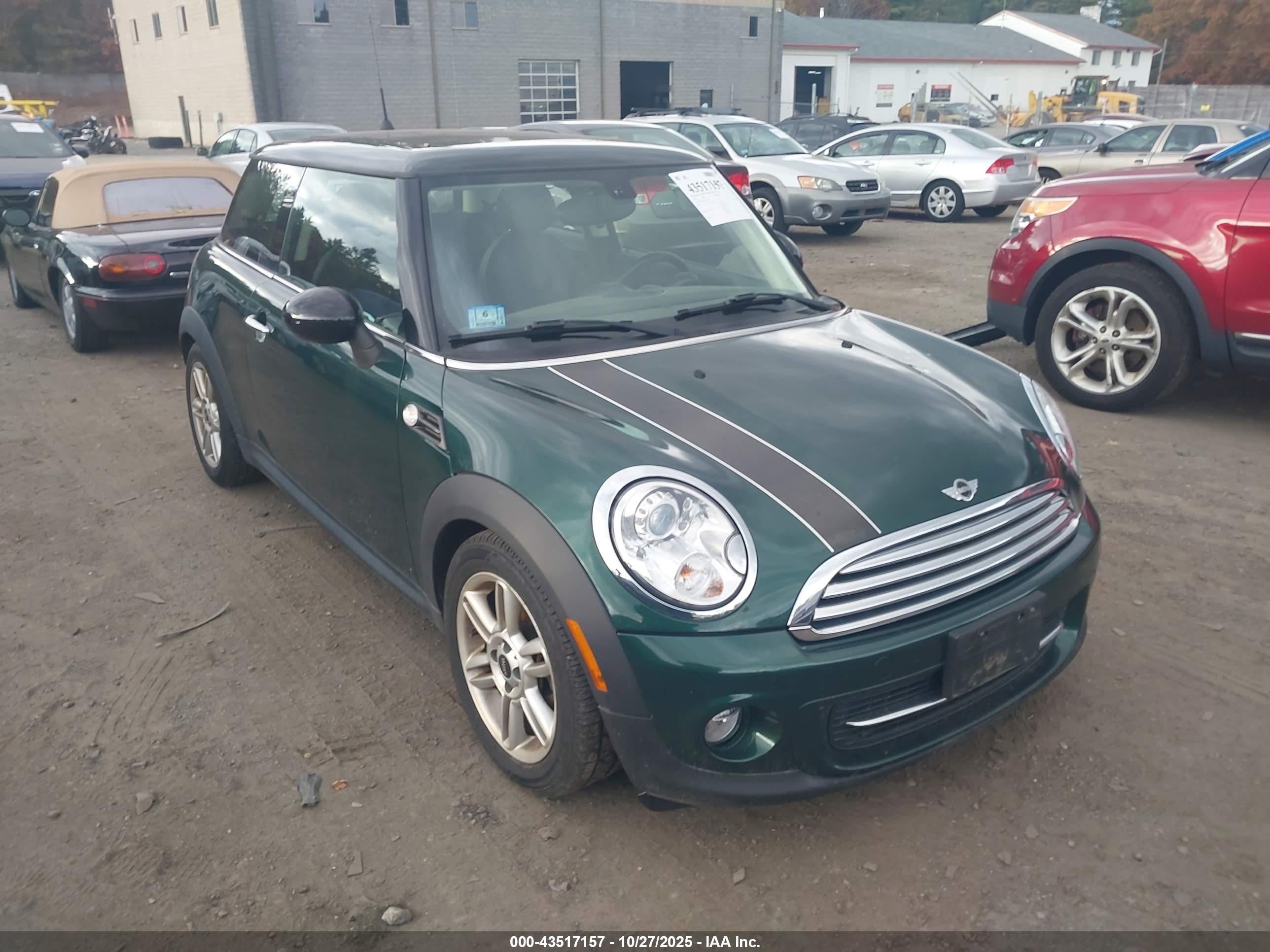 2013 MINI Hardtop, VIN WMWSU3C55DT692280 — Fresh water flood