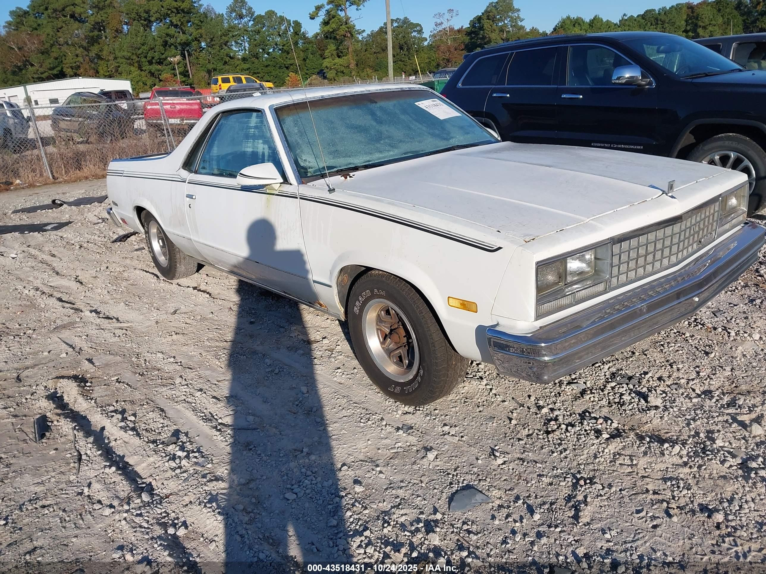 1987 GMC Caballero, VIN 3GTCW80H6HS800693 — Механическое