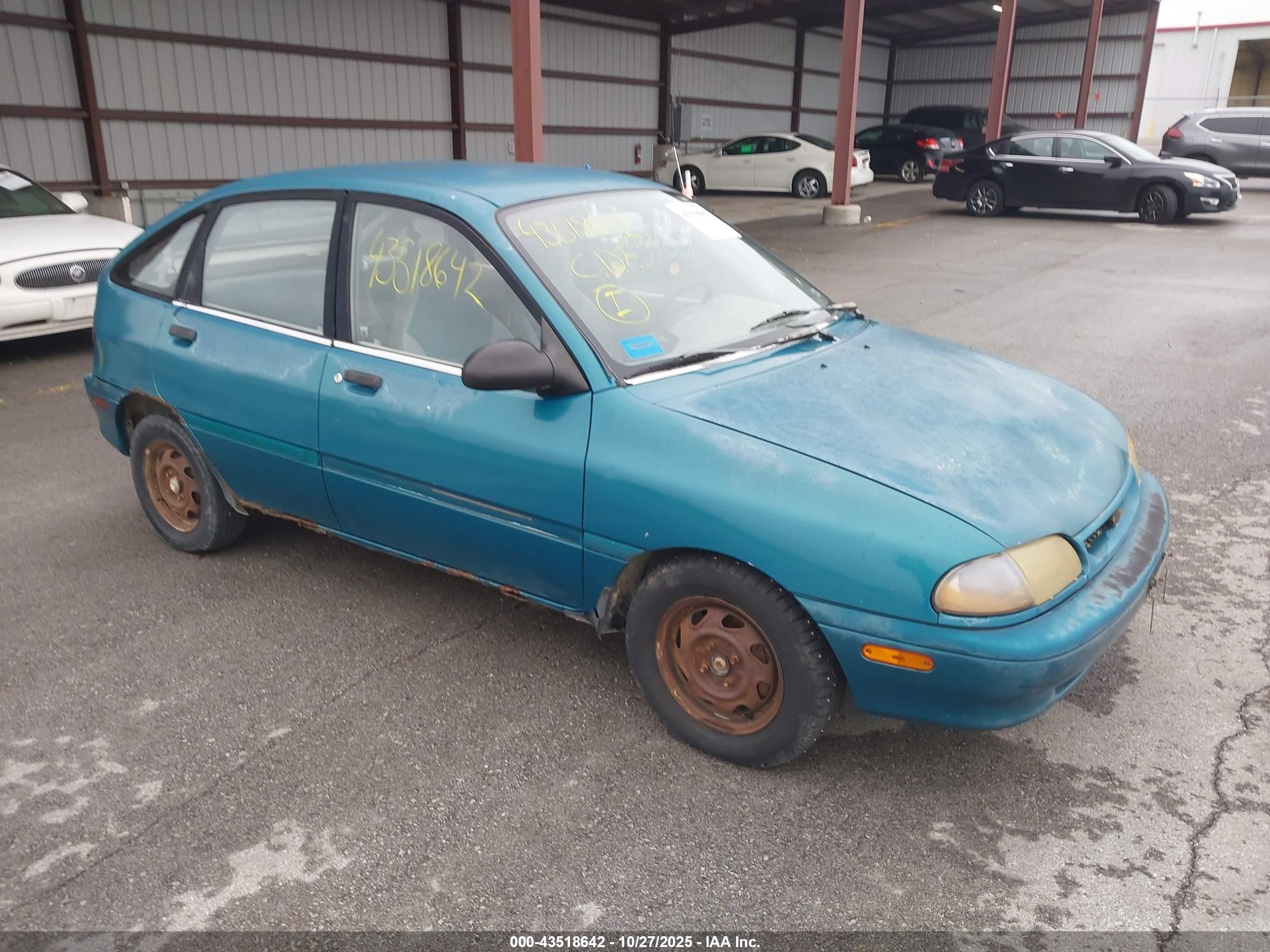 1995 Ford Aspire, VIN KNJLT06H6S6118987 — Front end