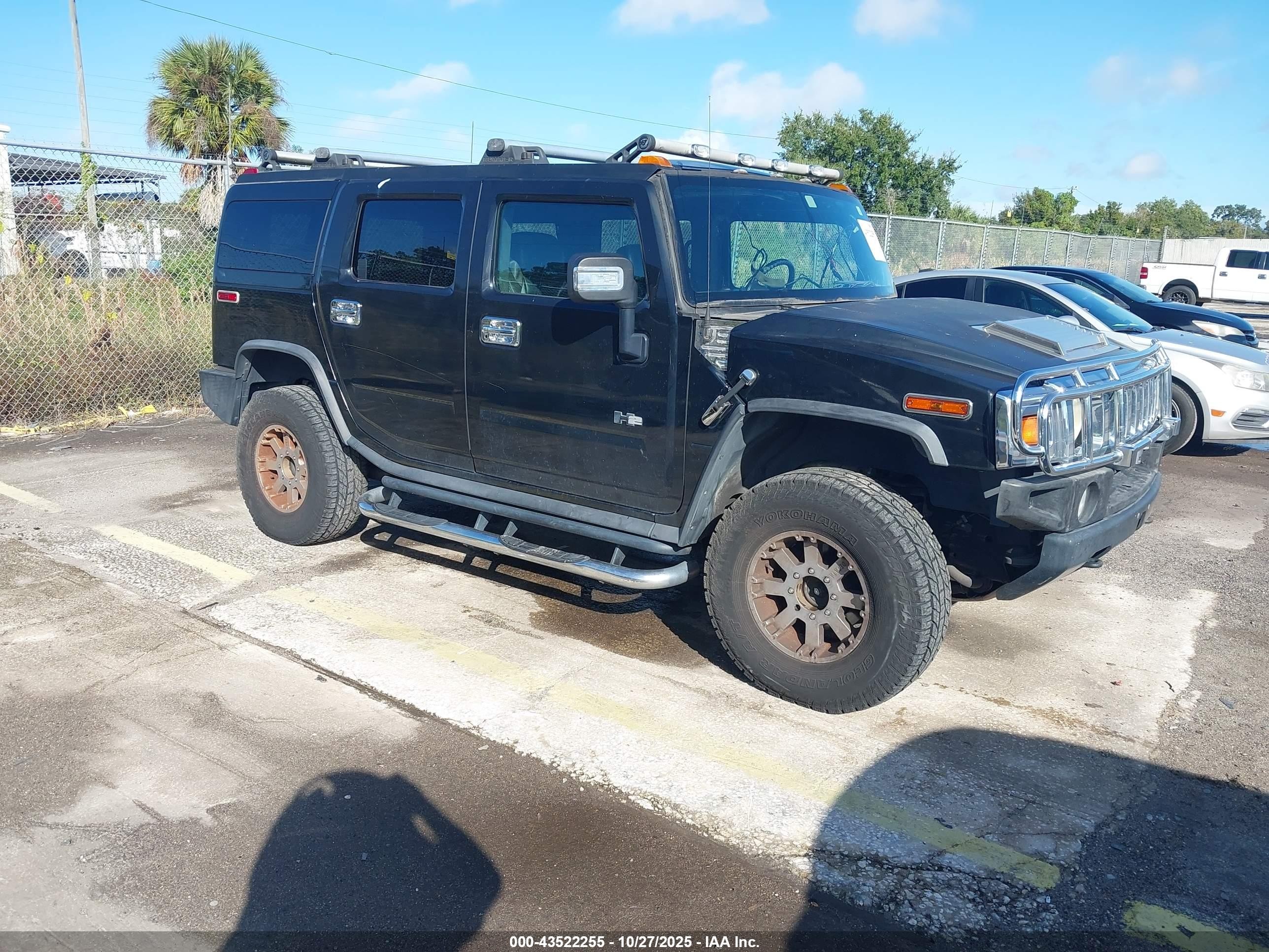 2006 Hummer H2, VIN 5GRGN23U06H100103 — Water / flood