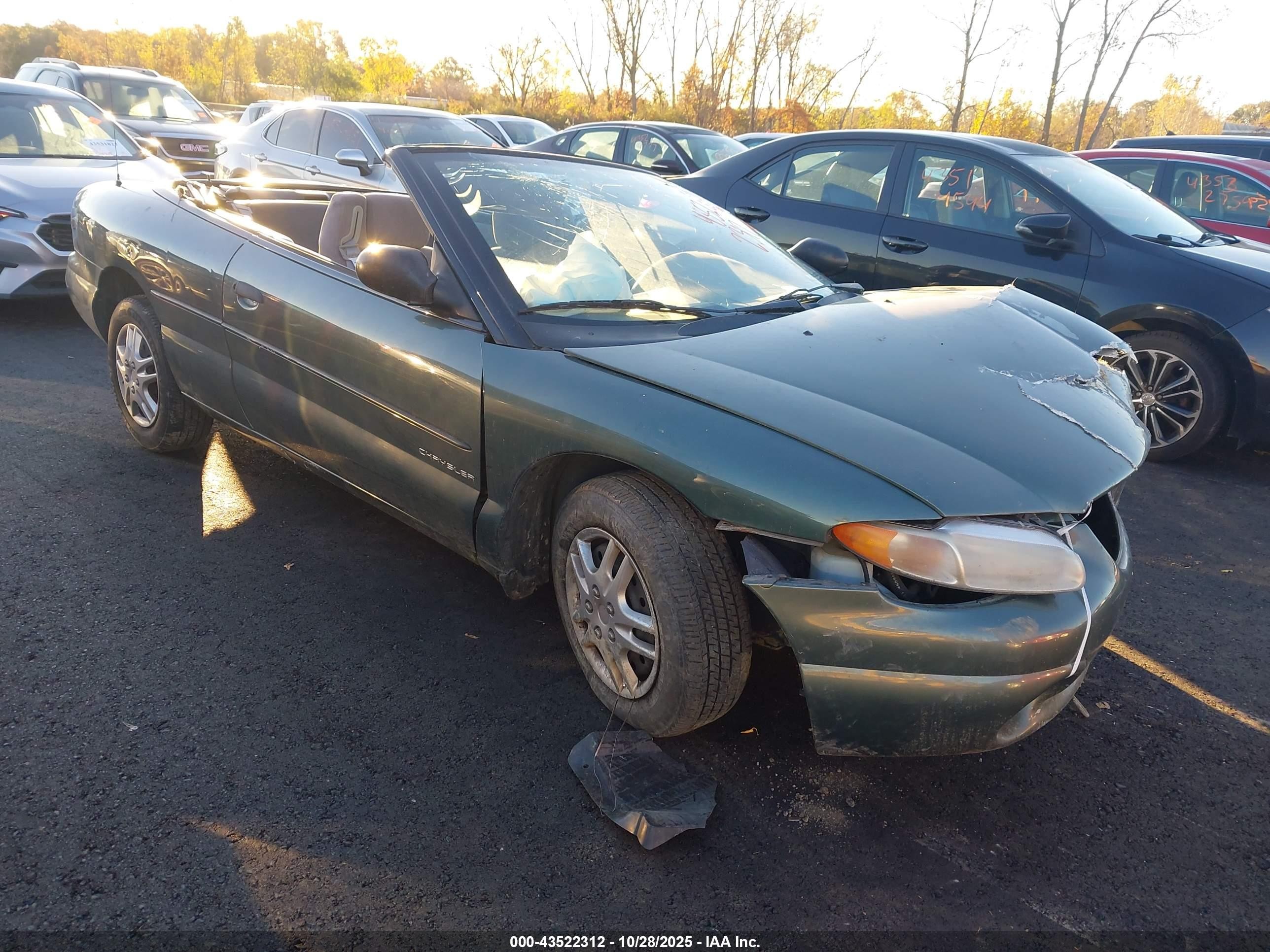 1997 Chrysler Sebring JX, VIN 3C3EL45HXVT541865 — Перед