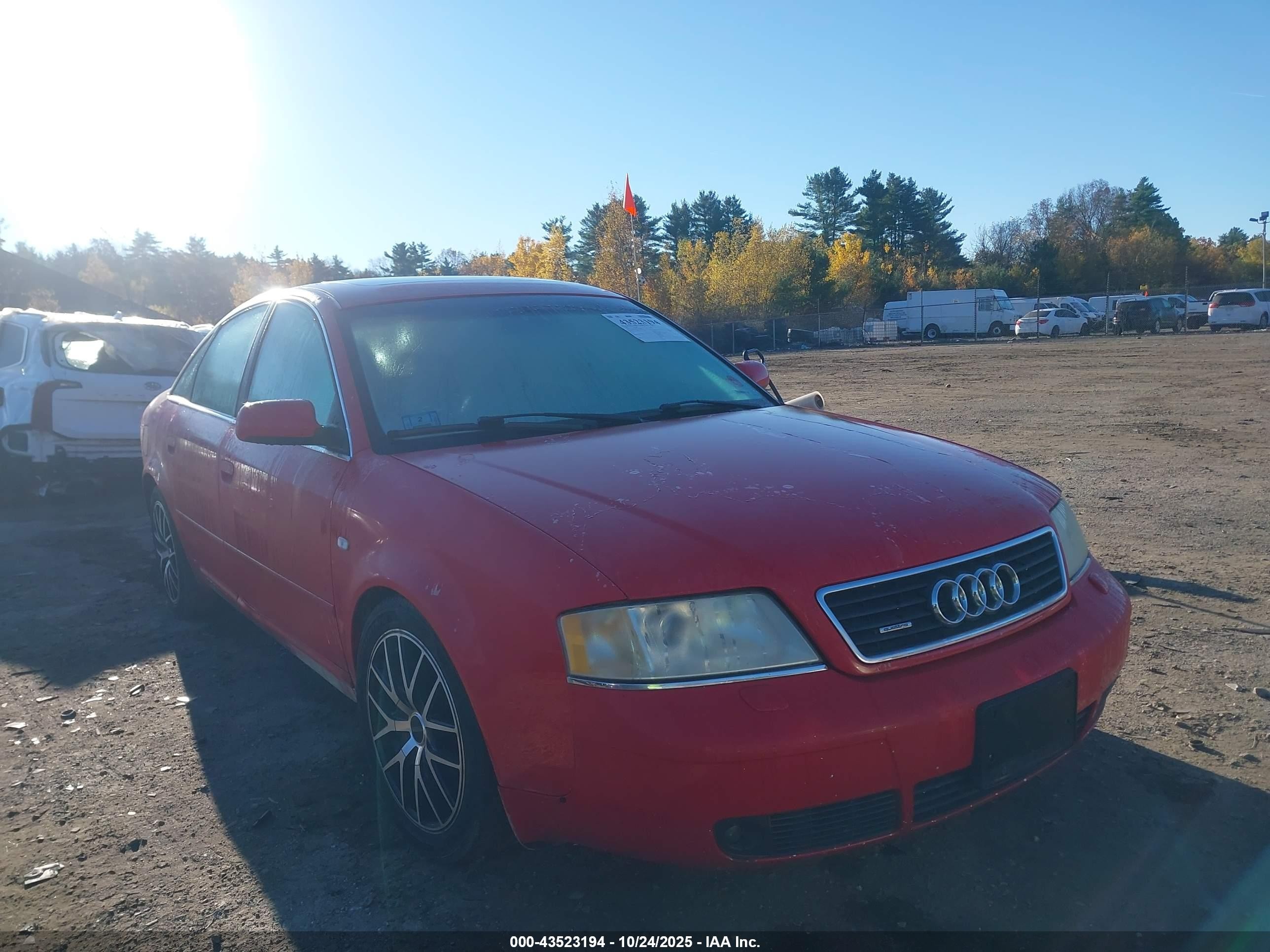 2001 Audi A6, VIN WAUED64BX1N141636 — Not stated