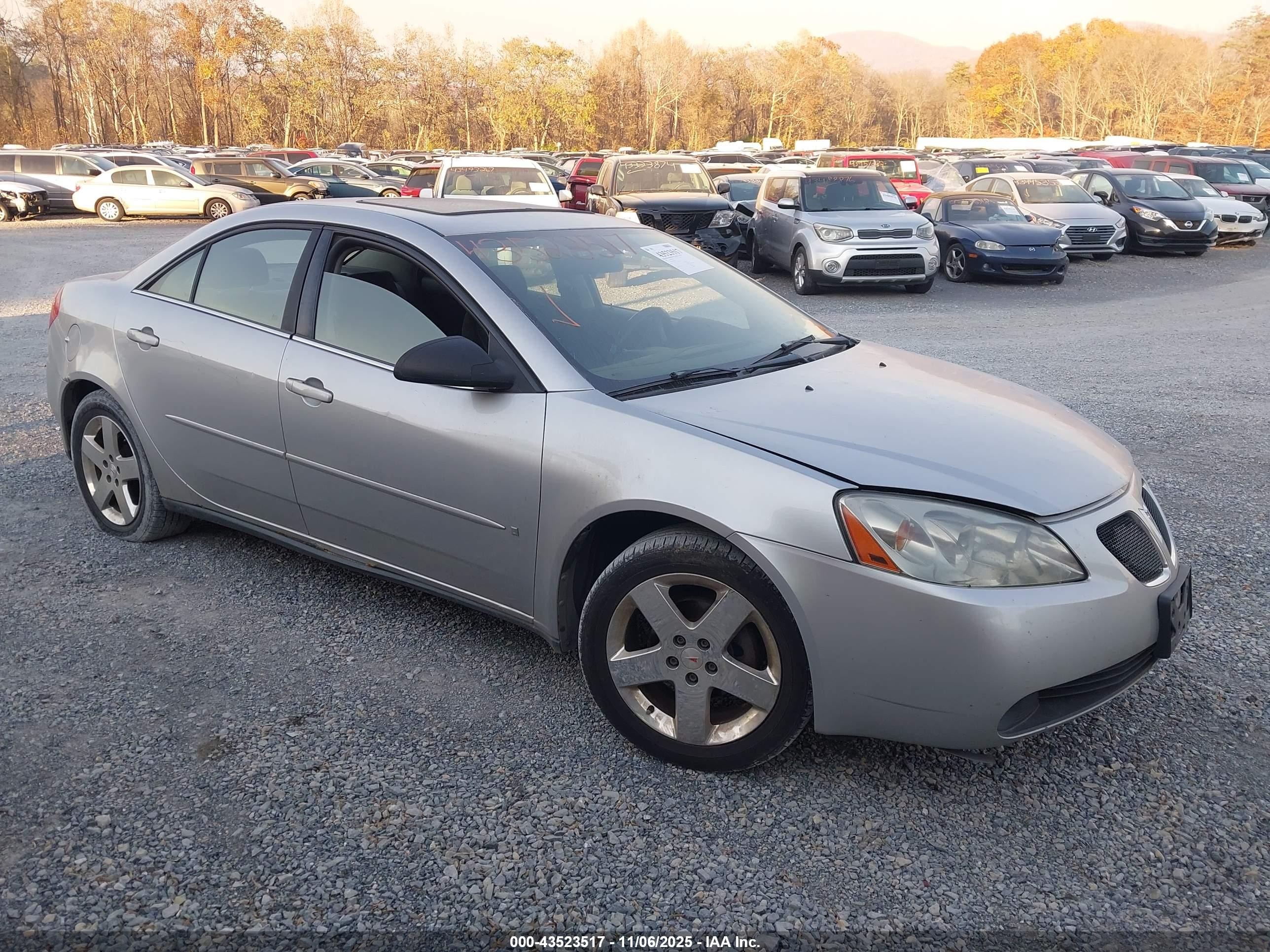 2007 Pontiac G6 G6, VIN 1G2ZG58B674258200 — Repossession