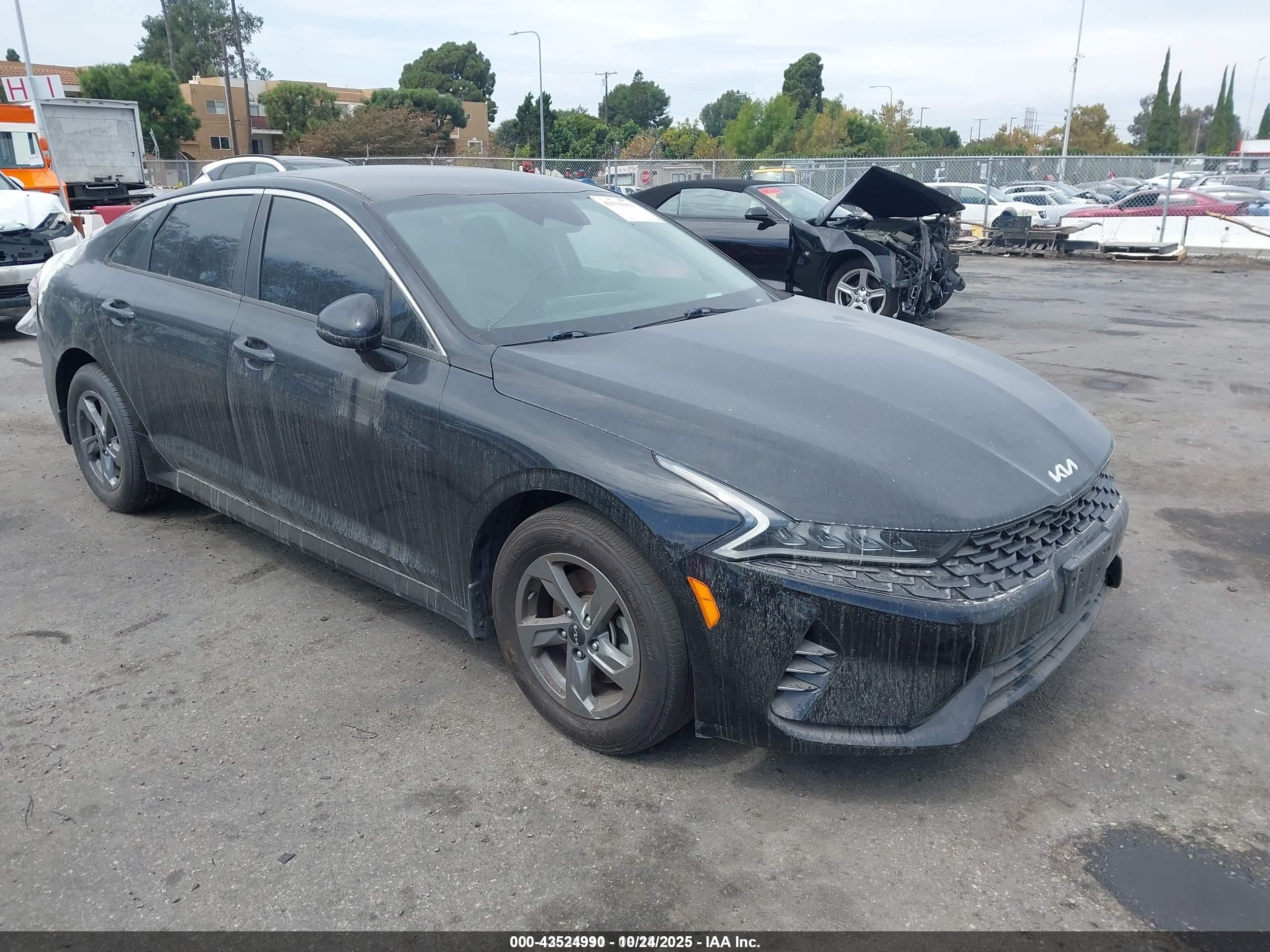2022 Kia K5 LX, VIN 5XXG24J20NG108642 — Theft recovery