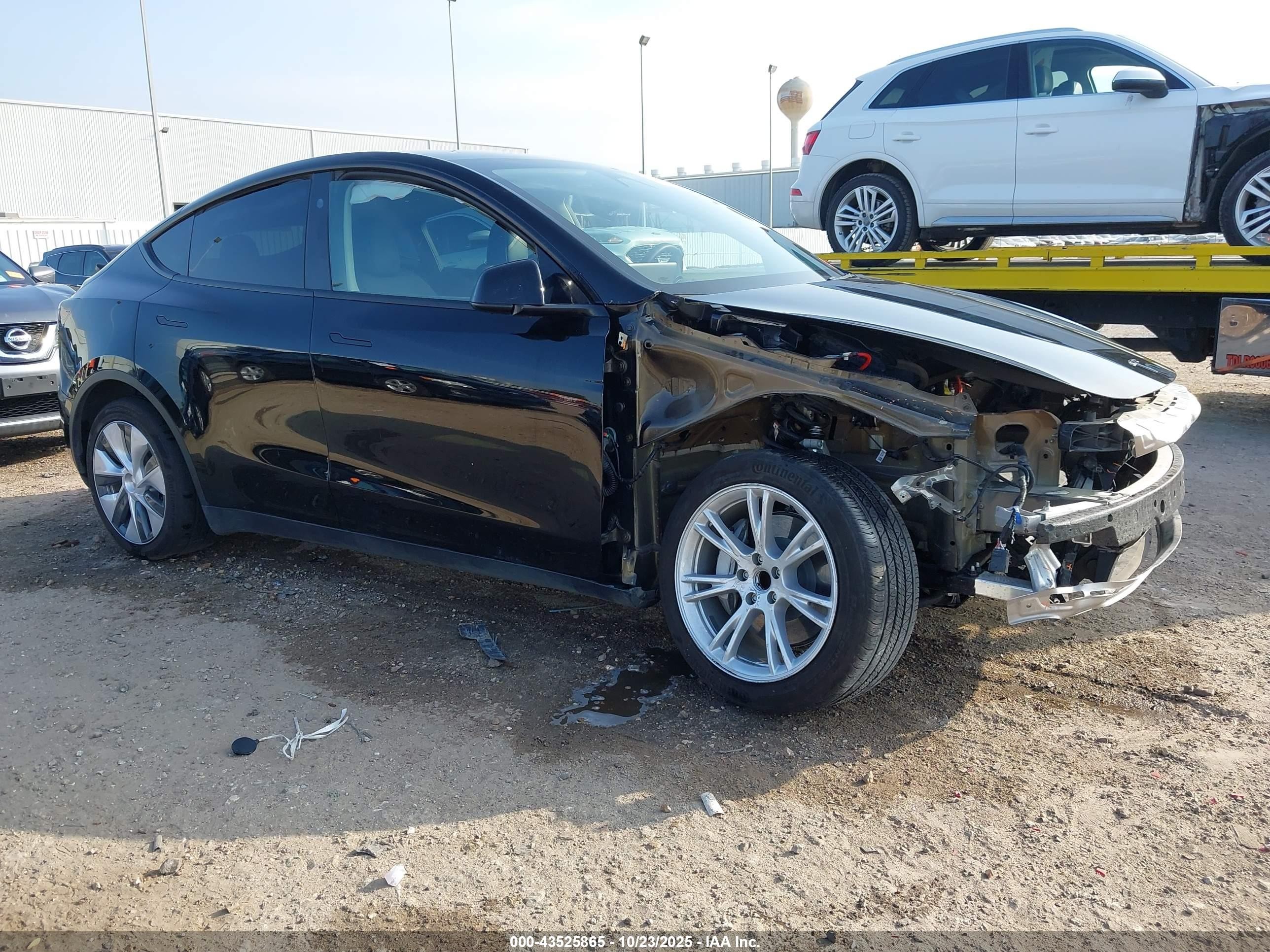 2024 Tesla Model Y, VIN 7SAYGDEDXRF071712 — Front end