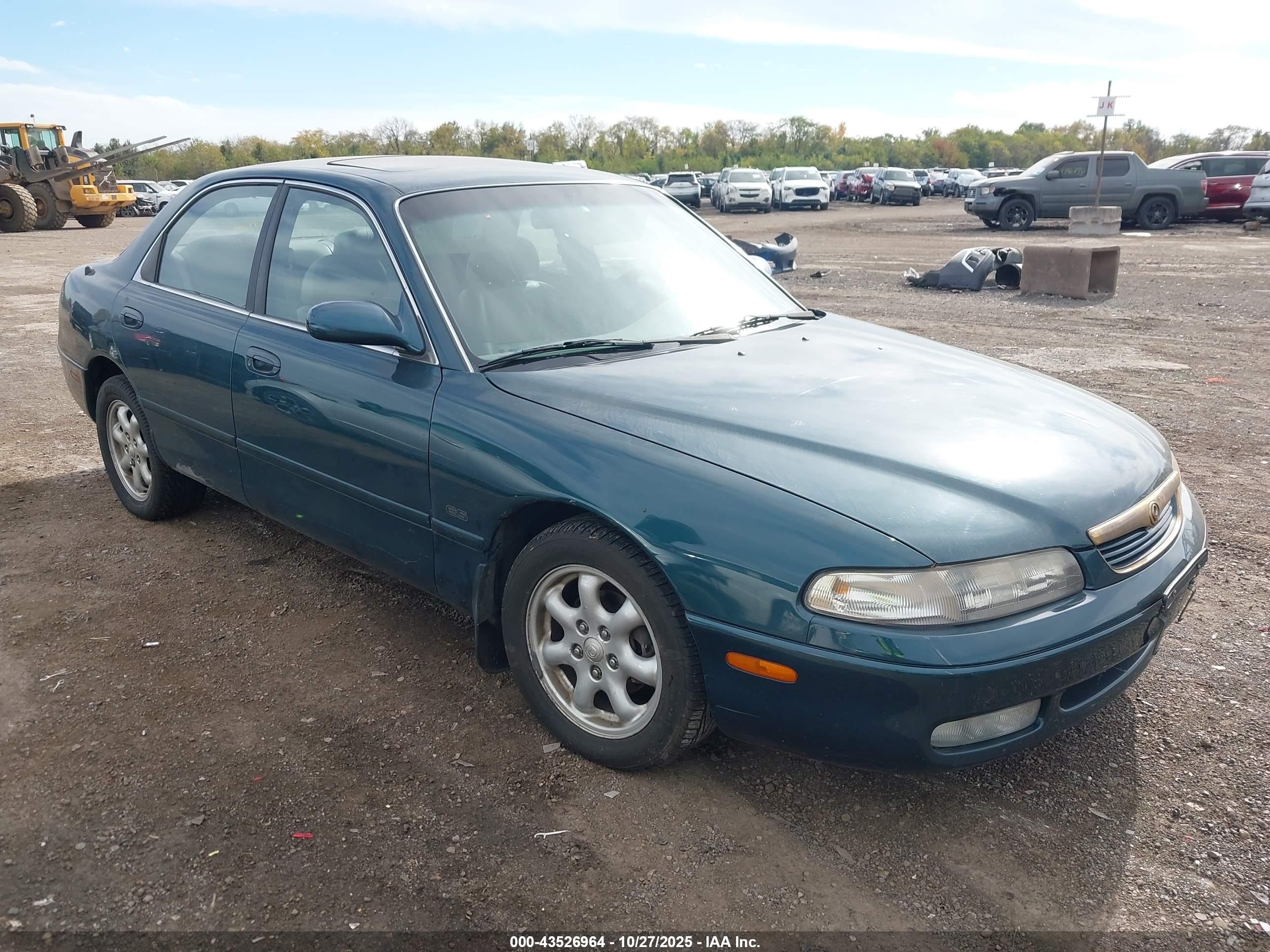 1997 Mazda 626 ES, VIN 1YVGE22D0V5626390 — Front end