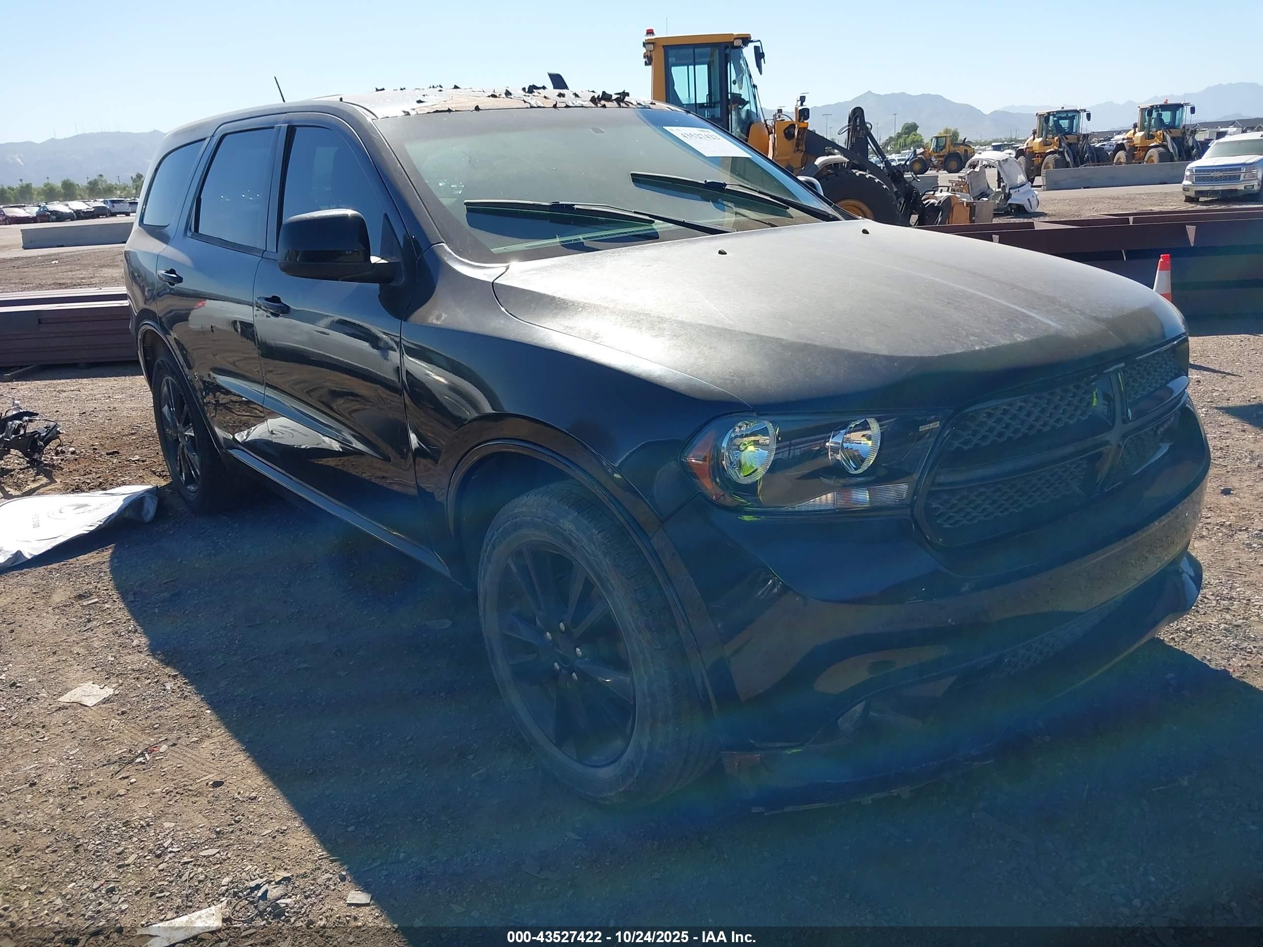2013 Dodge Durango SXT, VIN 1C4RDHAG7DC686208 — Front end