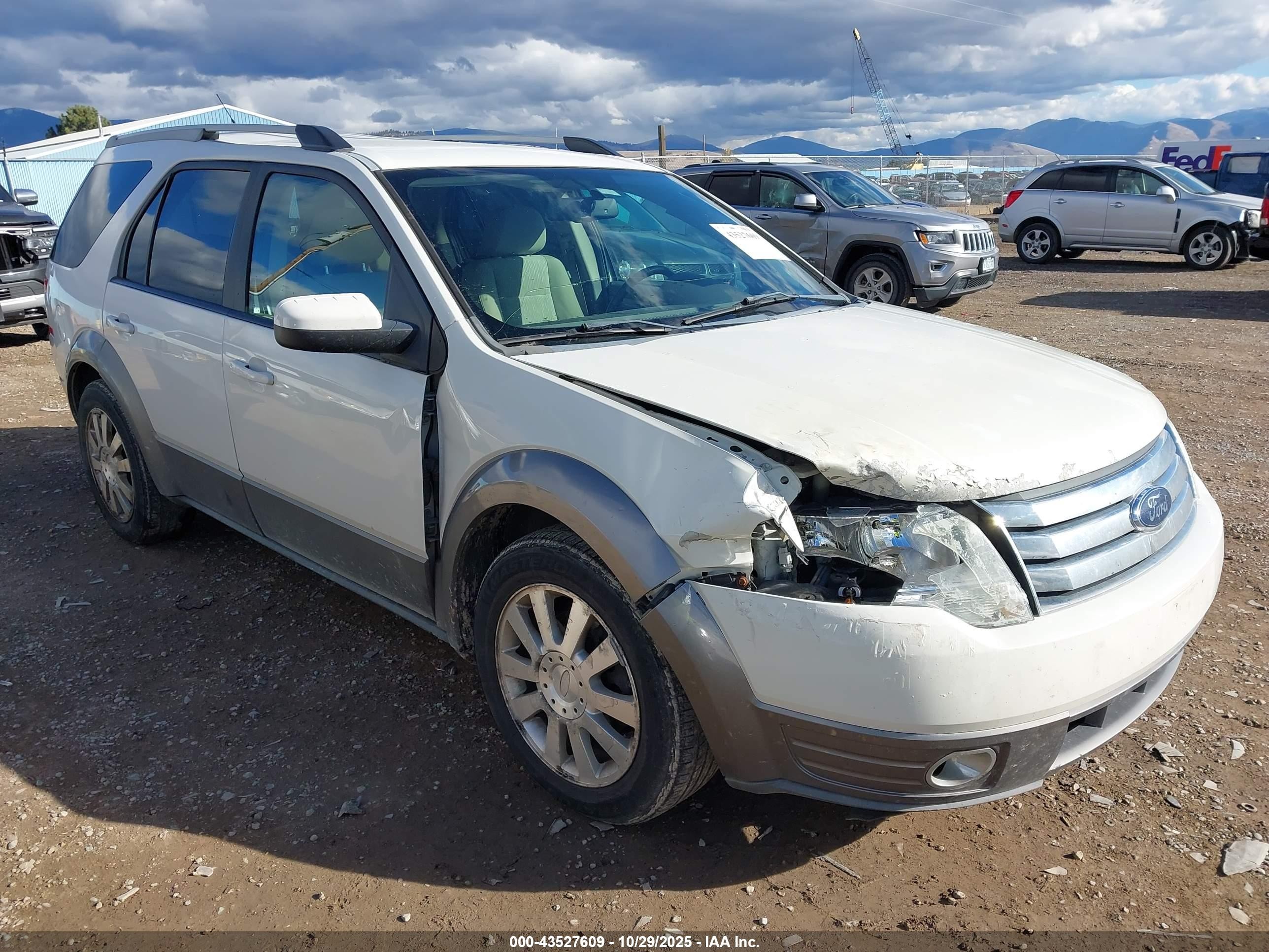 2009 Ford Taurus X SEL, VIN 1FMDK05W19GA06205 — Front end