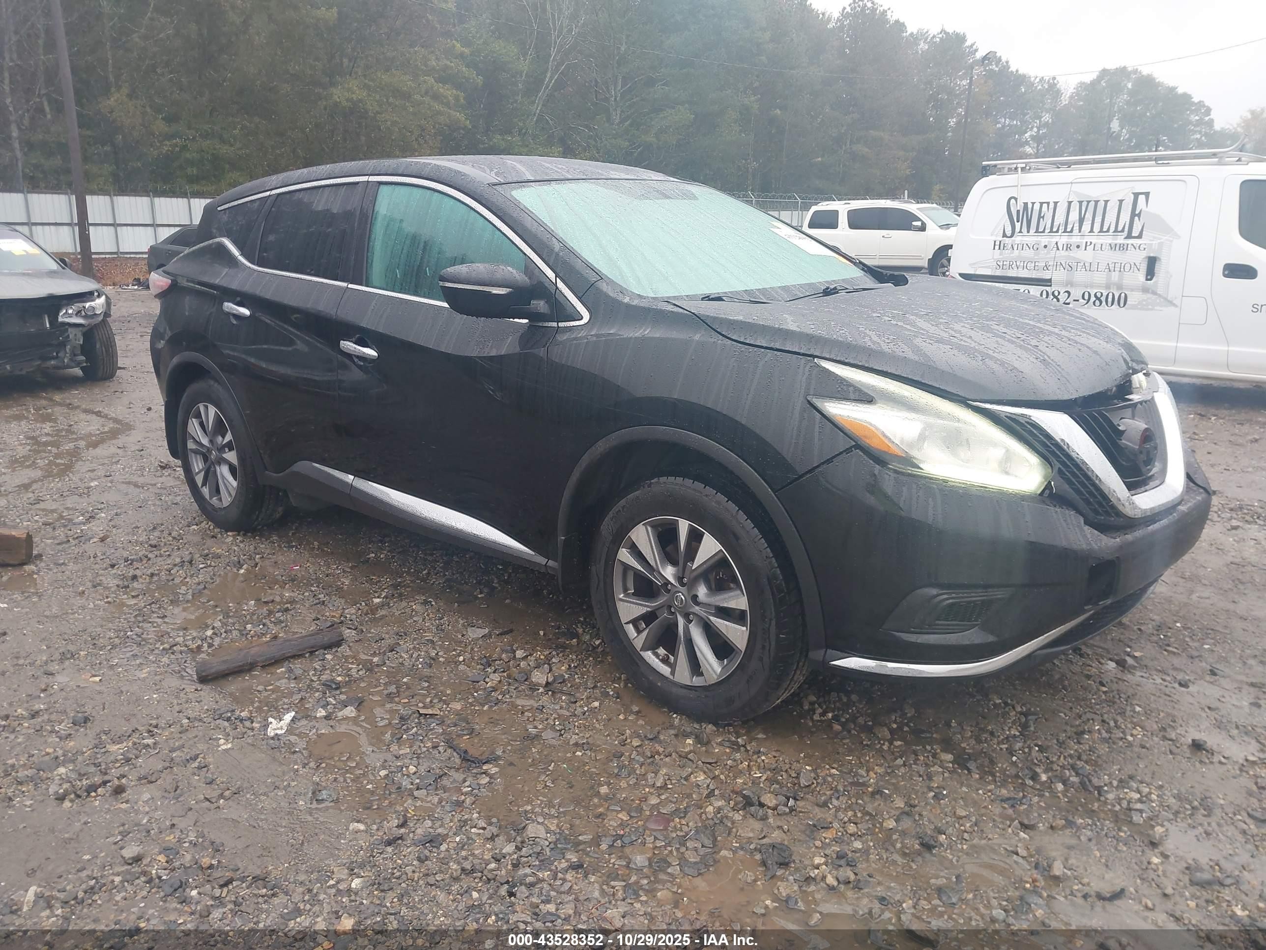 2015 Nissan Murano SL, VIN 5N1AZ2MH7FN279881 — Front end