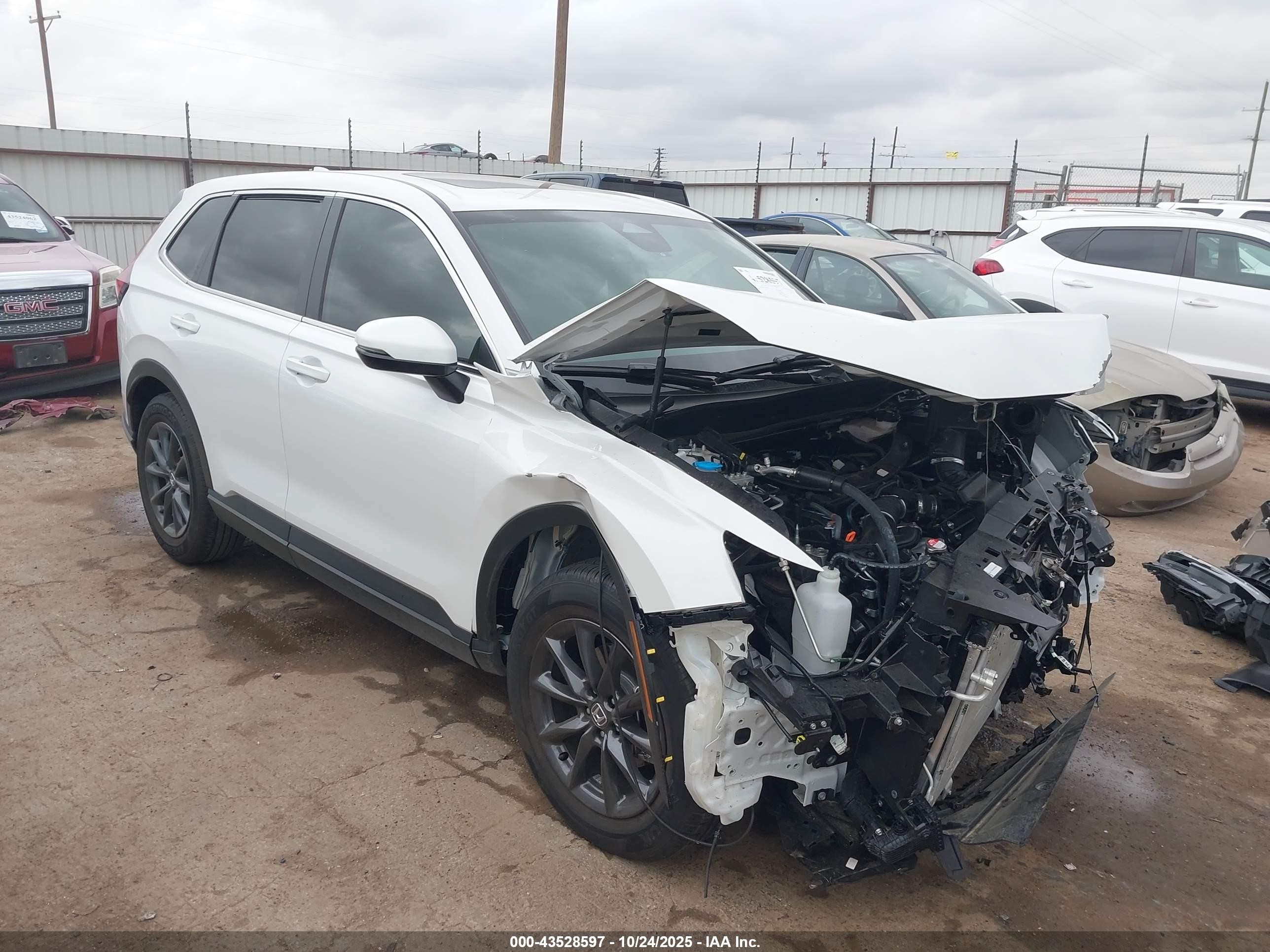 2026 Honda CR-V EX-L, VIN 2HKRS3H75TH304100 — Фото с аукциона