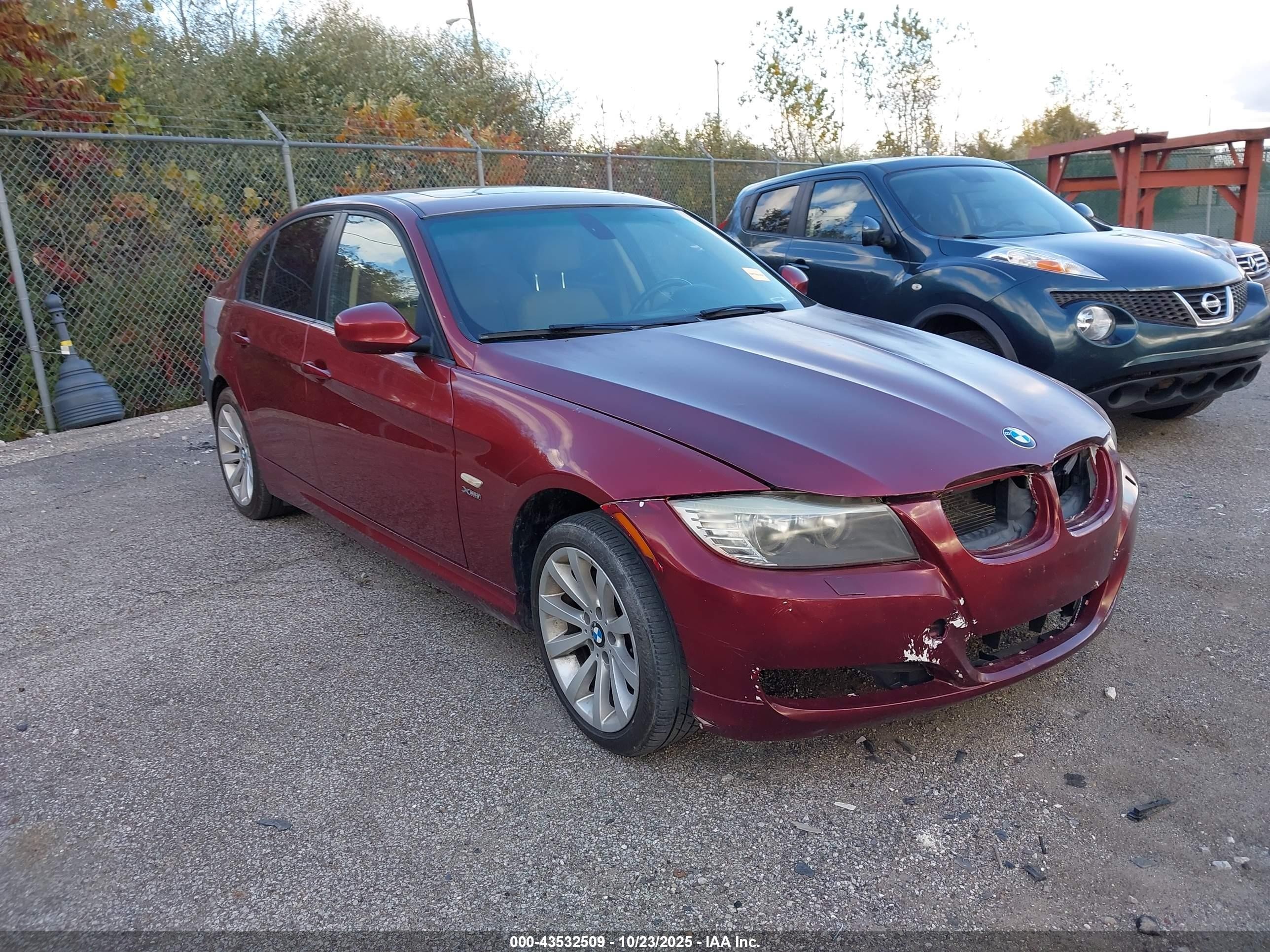 2011 BMW 3 Series 328i xDrive, VIN WBAPK7C56BF195818 — Front end