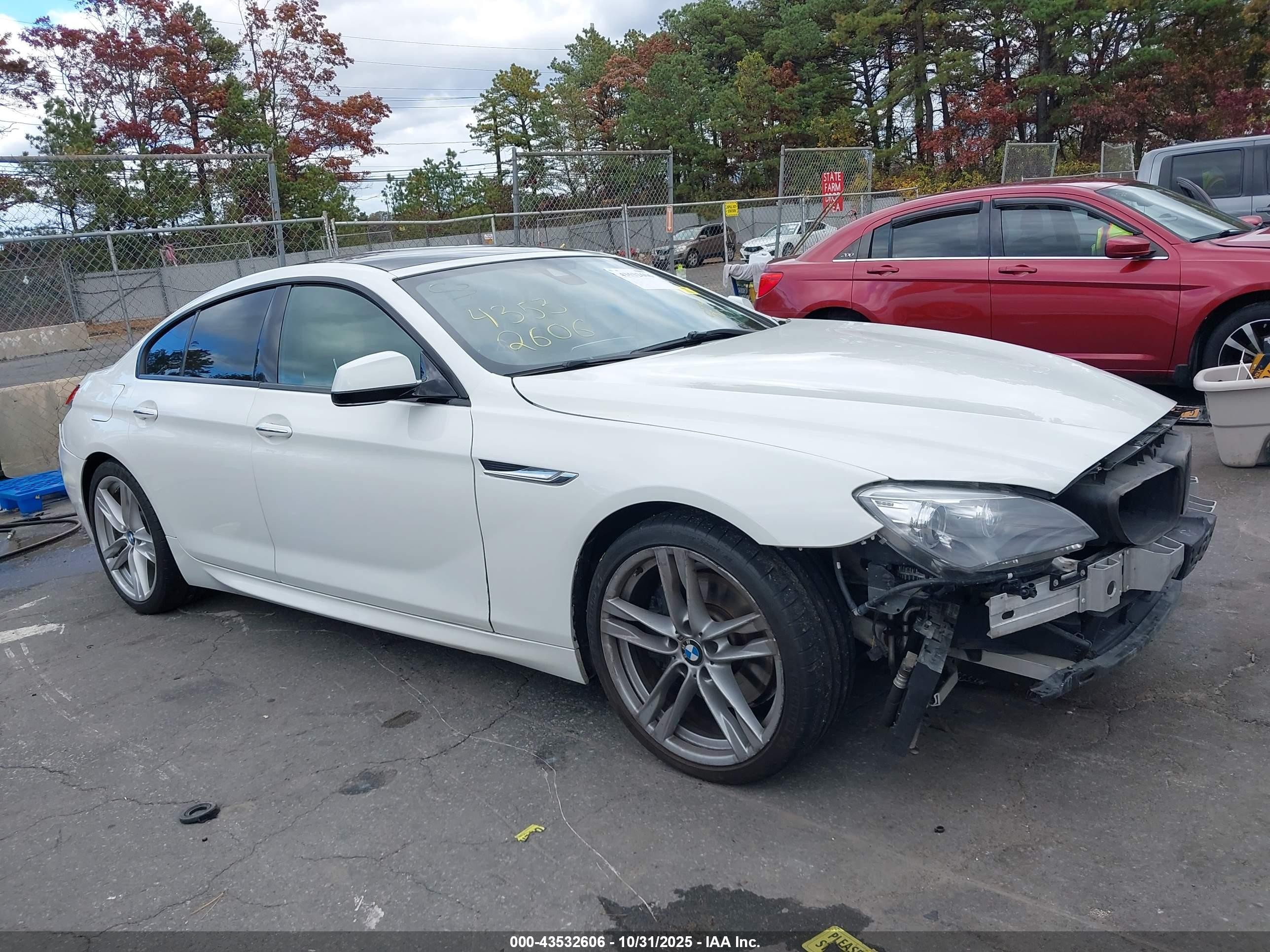 2014 BMW 6 Series 650i xDrive, VIN WBA6B4C5XED098941 — Front end