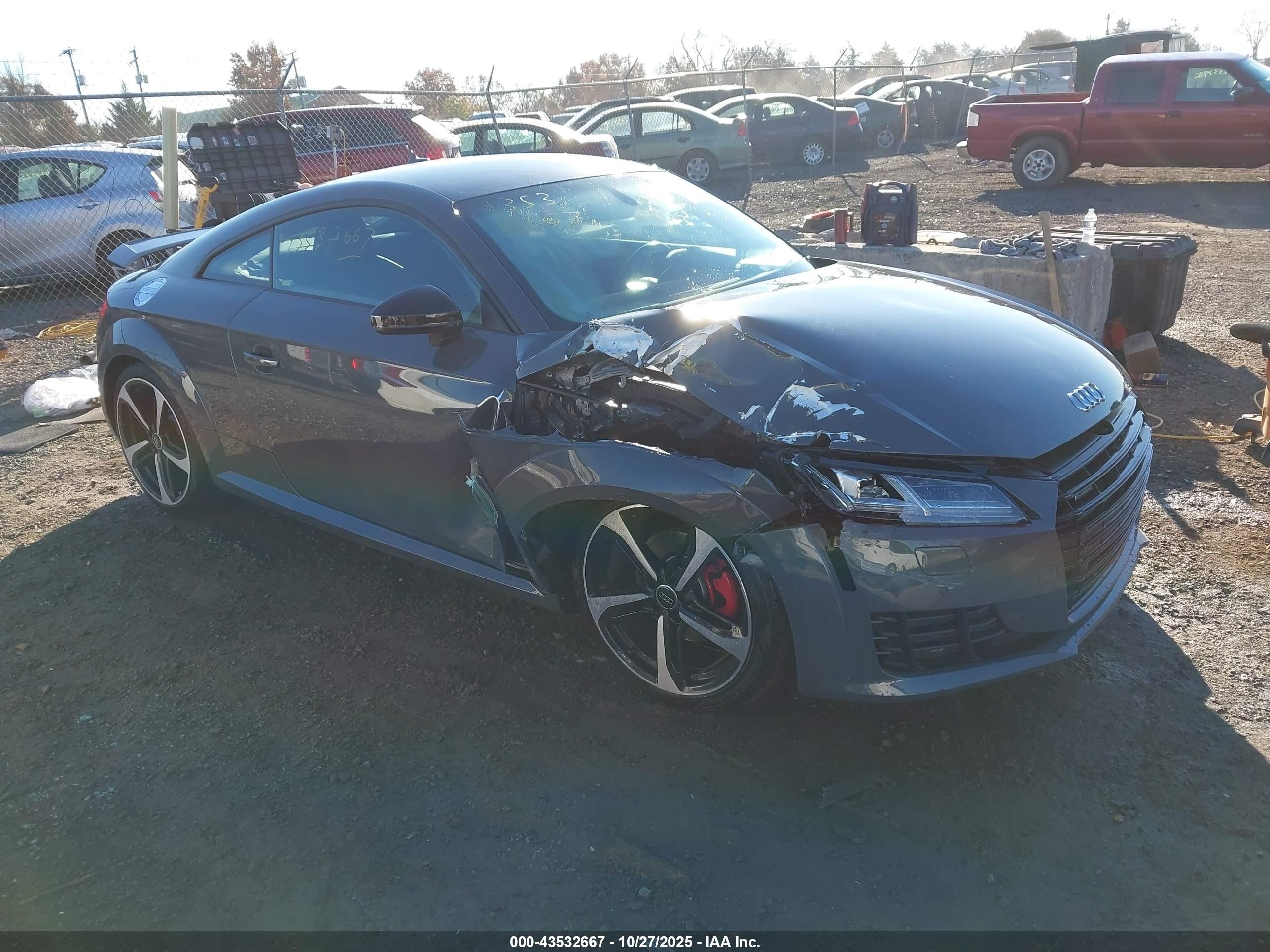2018 Audi TT, VIN TRUC5AFV0J1006065 — Перед