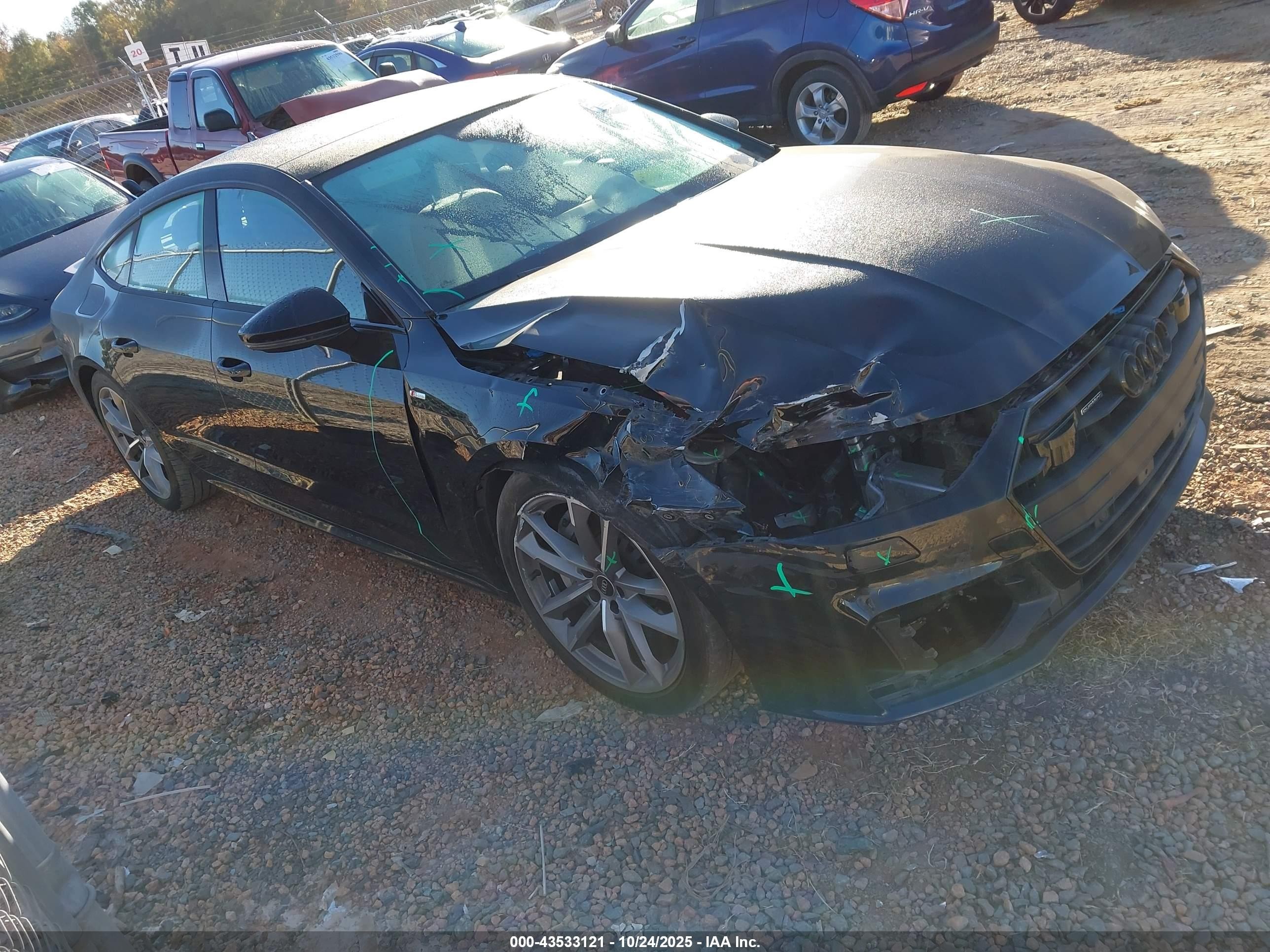 2021 Audi A7 Prestige, VIN WAUV2AF27MN045179 — Front end