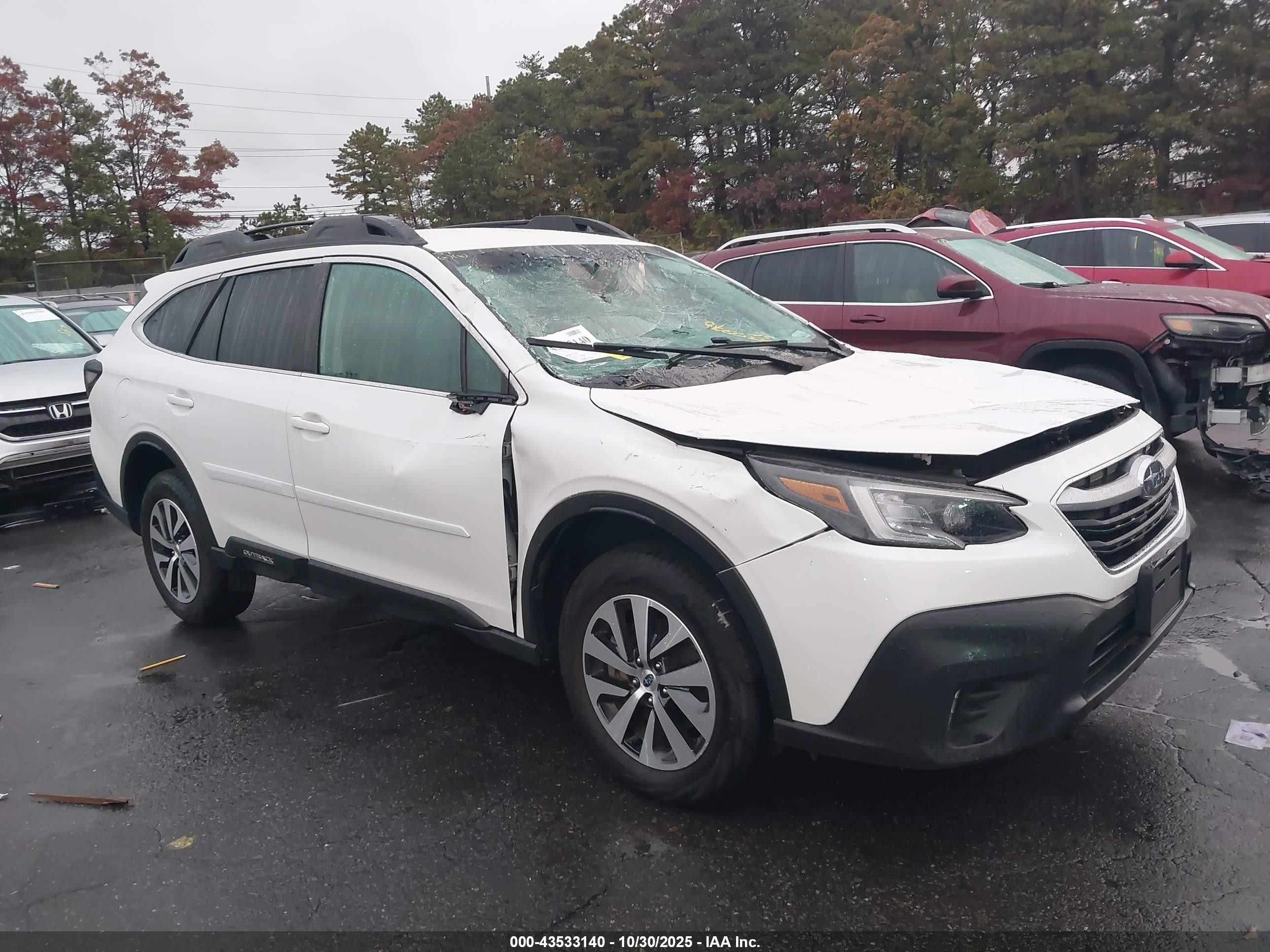 2022 Subaru Outback Premium, VIN 4S4BTADC4N3230877 — Storm