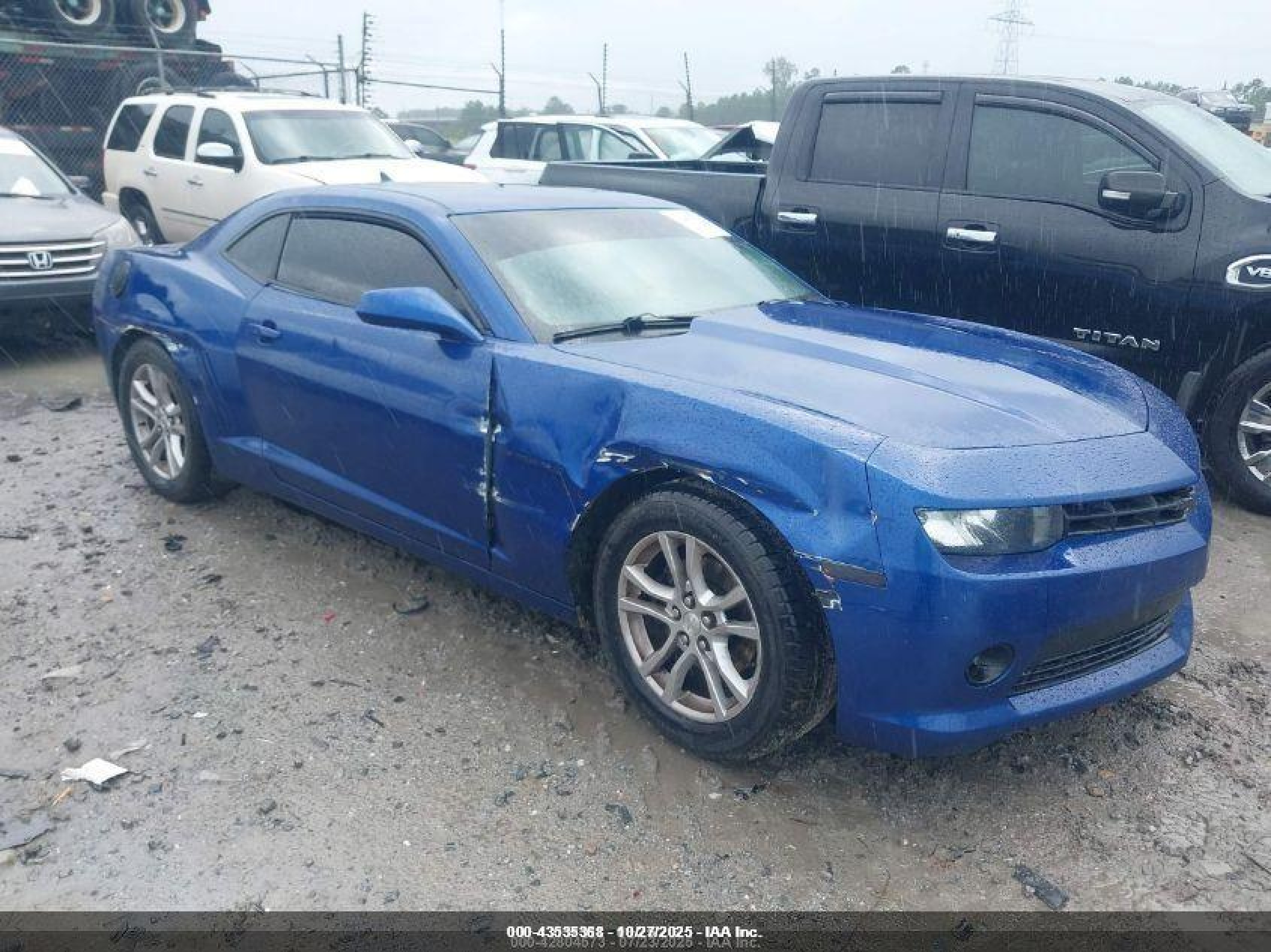 2015 Chevrolet Camaro LT, VIN 2G1FD1E33F9207691 — Not stated