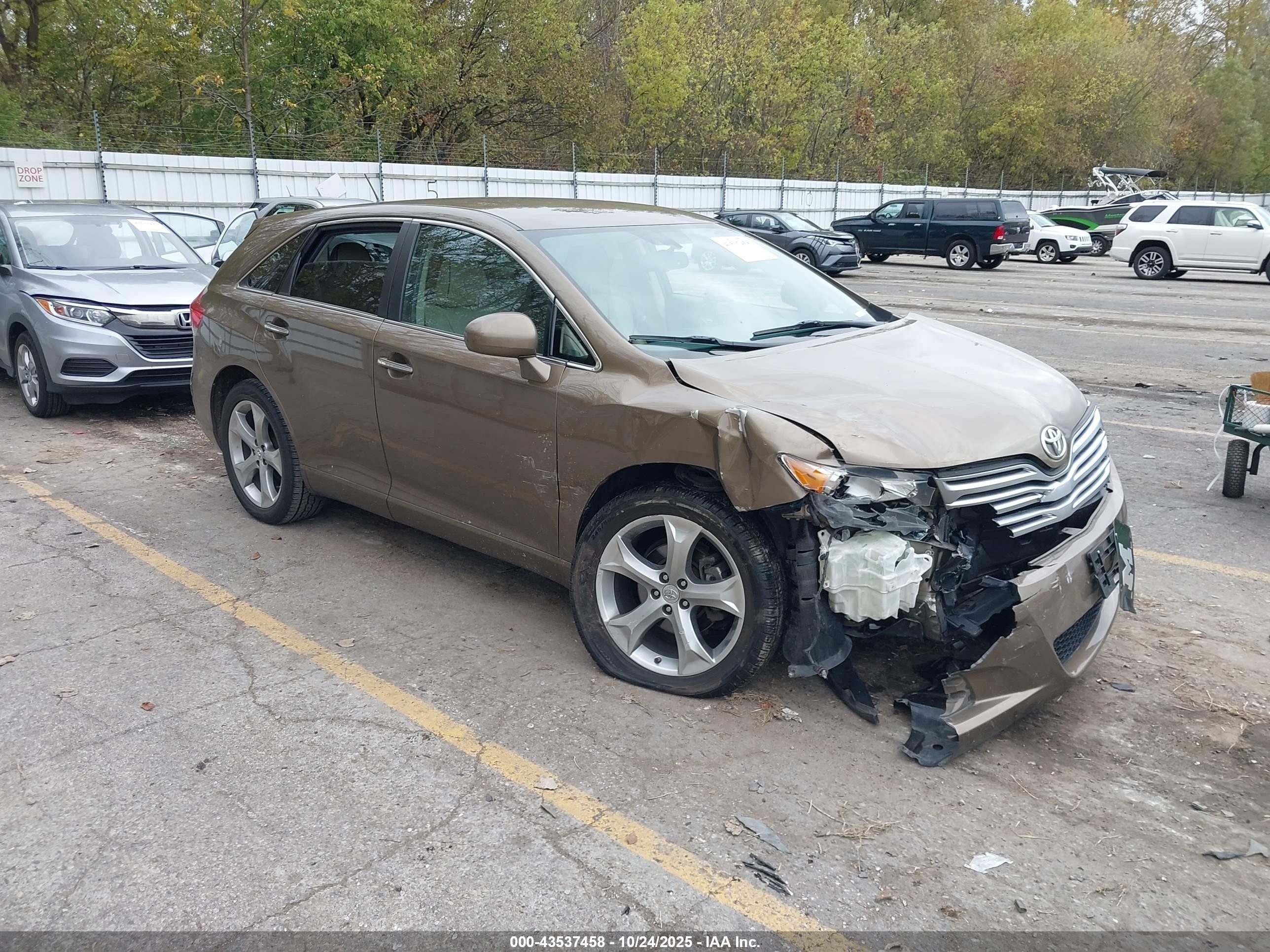 2012 Toyota Venza XLE, VIN 4T3BK3BB3CU069008 — Front end