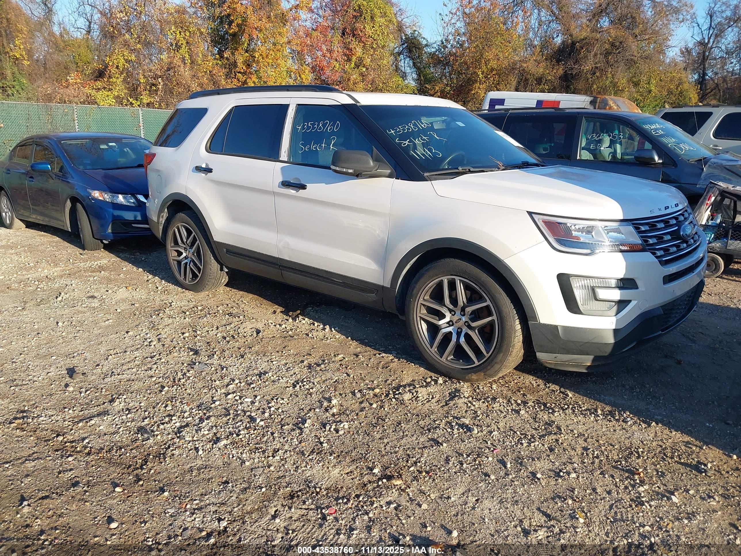 2017 Ford Explorer Sport, VIN 1FM5K8GT1HGB30527 — Side
