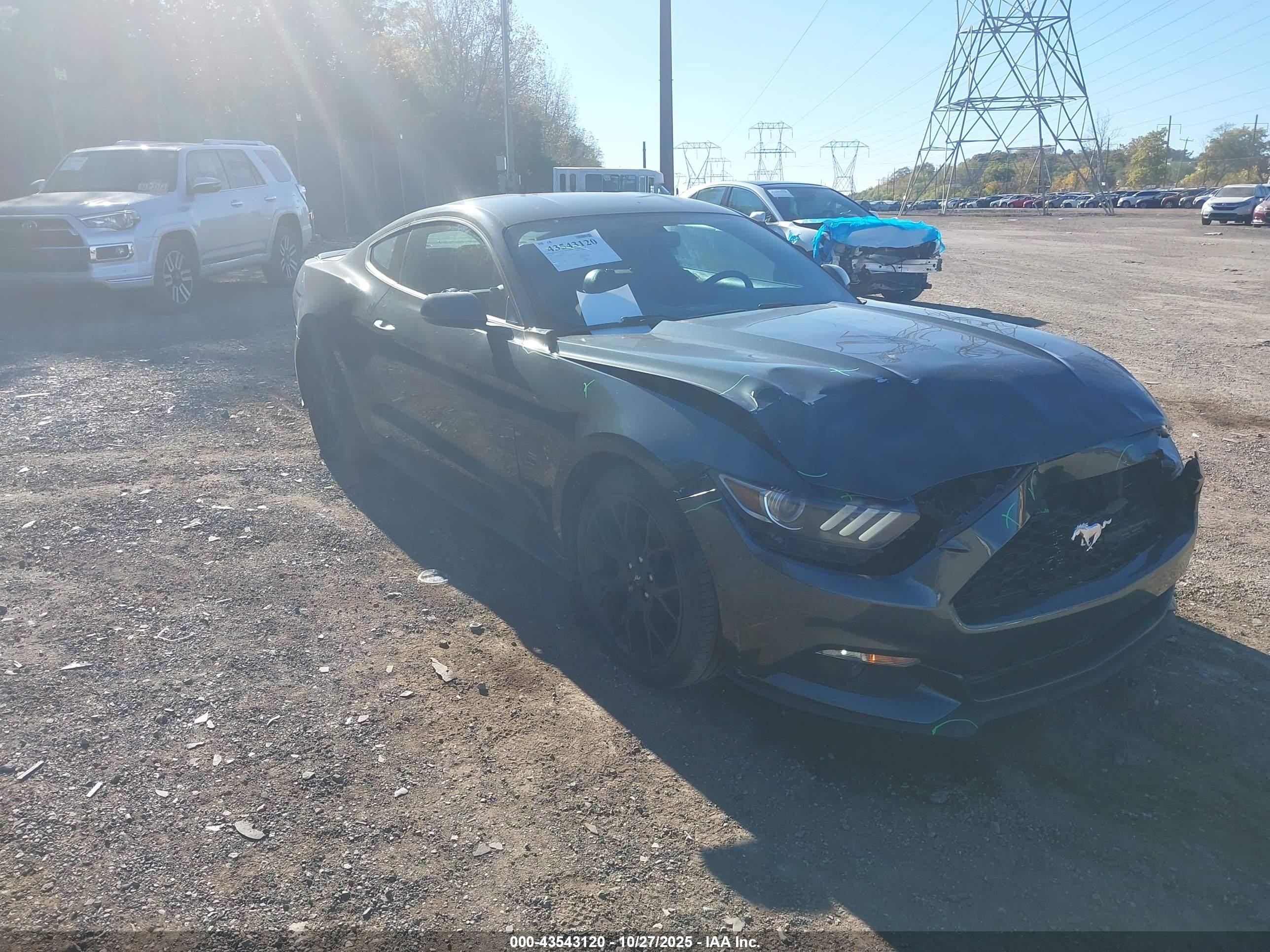 2016 Ford Mustang EcoBoost Premium, VIN 1FA6P8THXG5261810 — Front end
