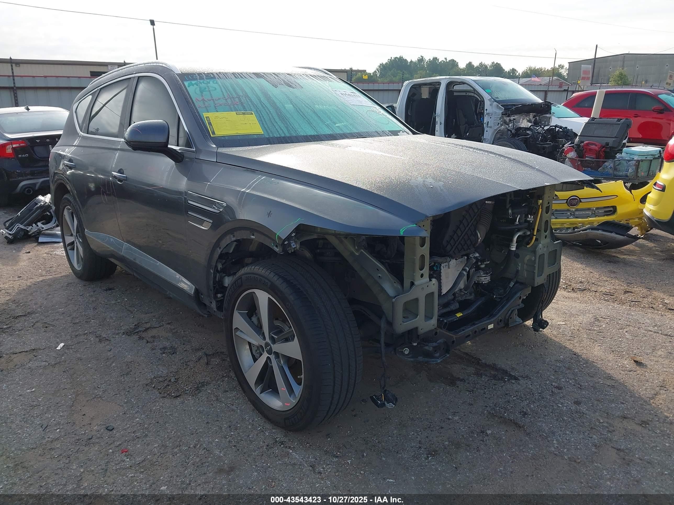 2023 Genesis GV80, VIN KMUHBDSBXPU118527 — Front end
