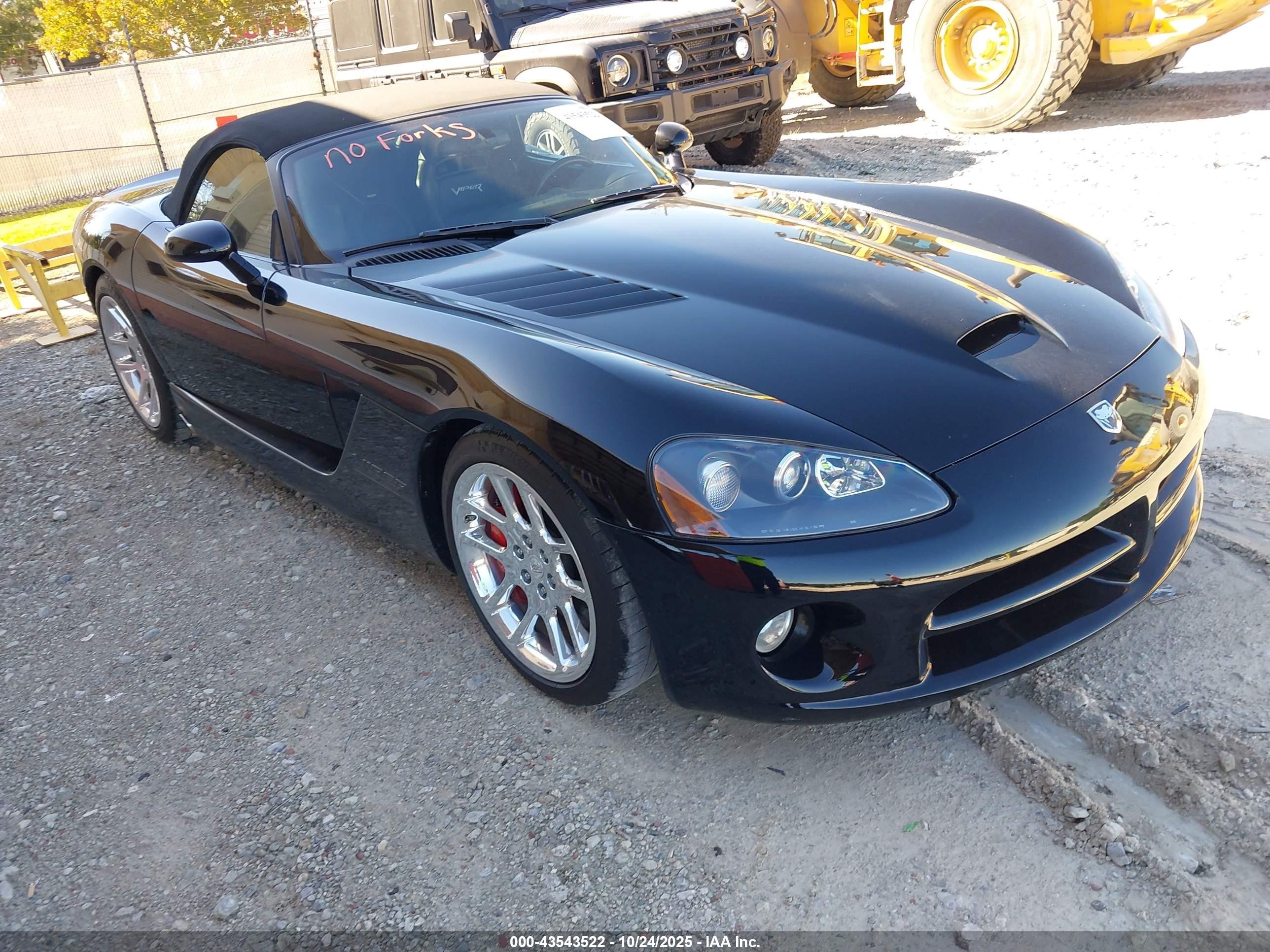 2005 Dodge Viper SRT-10, VIN 1B3JZ65Z85V500374 — Обычный износ