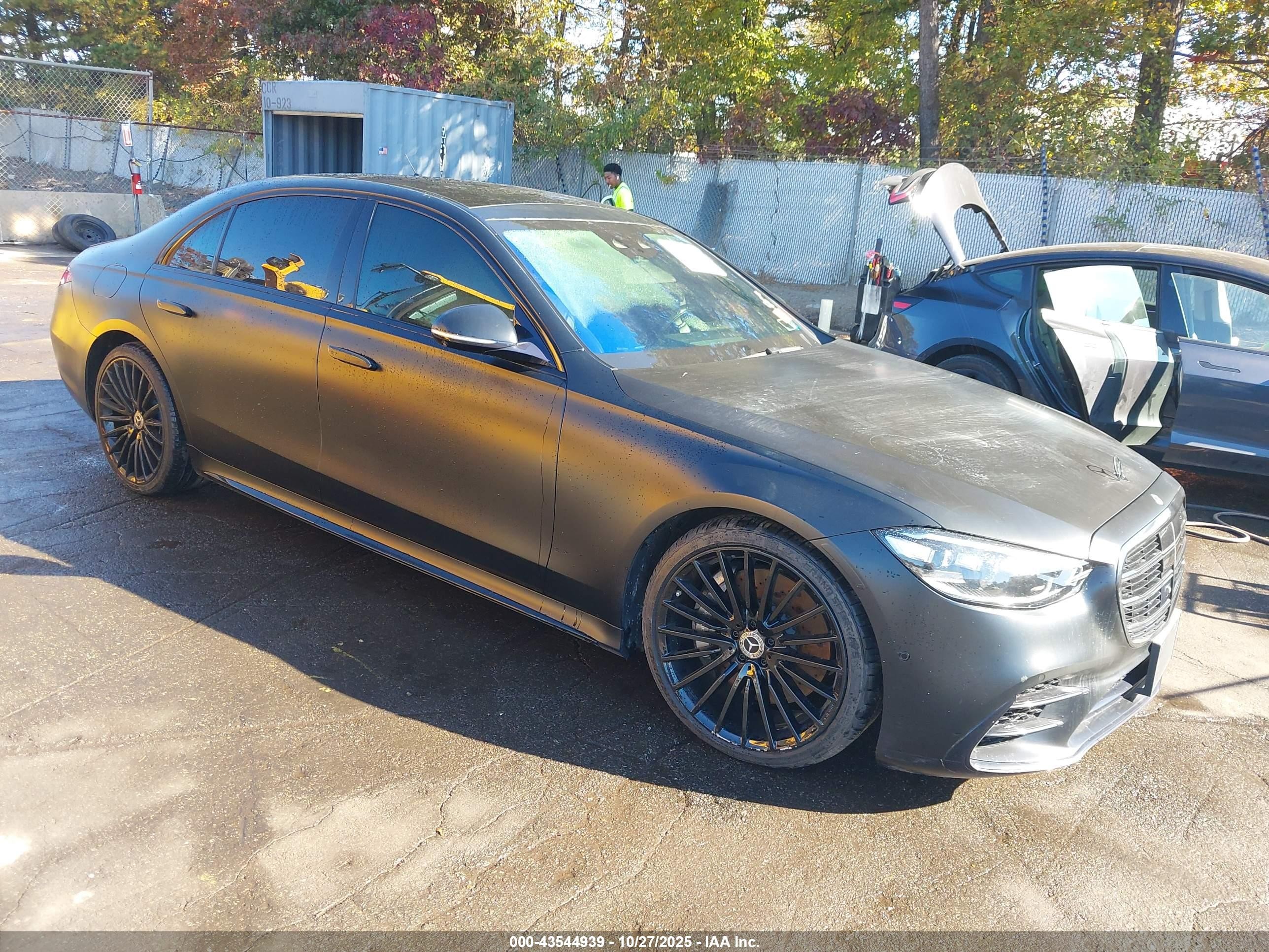 2021 Mercedes-Benz S 580, VIN W1K6G7GB1MA041278 — Water / flood