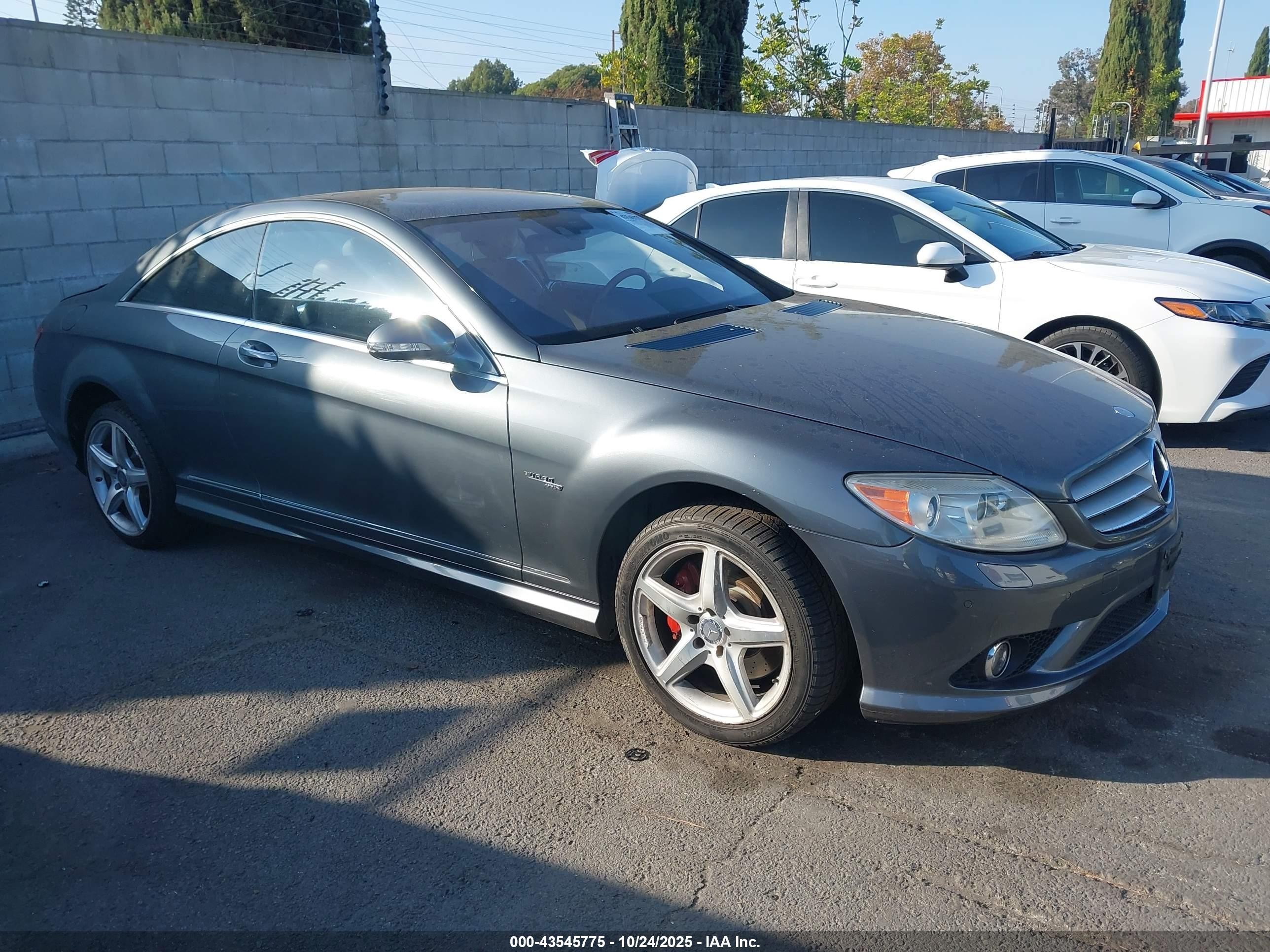 2009 Mercedes-Benz CL 550, VIN WDDEJ86X39A022609 — Front end