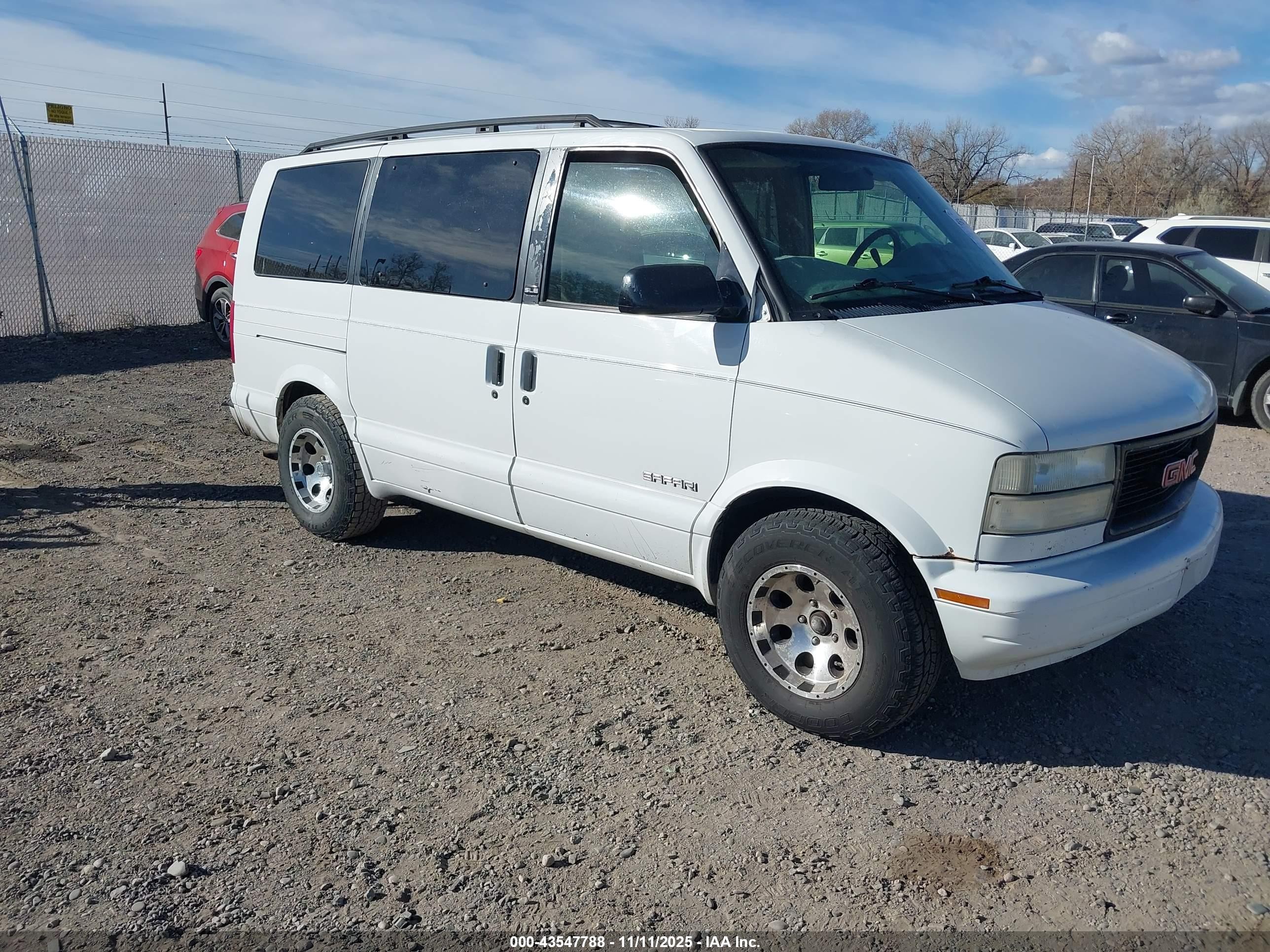 2001 GMC Safari, VIN 1GKDM19W11B507485 — Front end